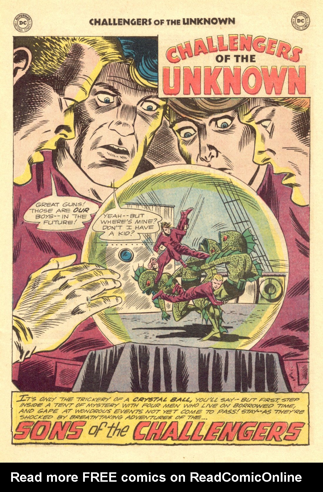 Read online Challengers of the Unknown (1958) comic -  Issue #35 - 19