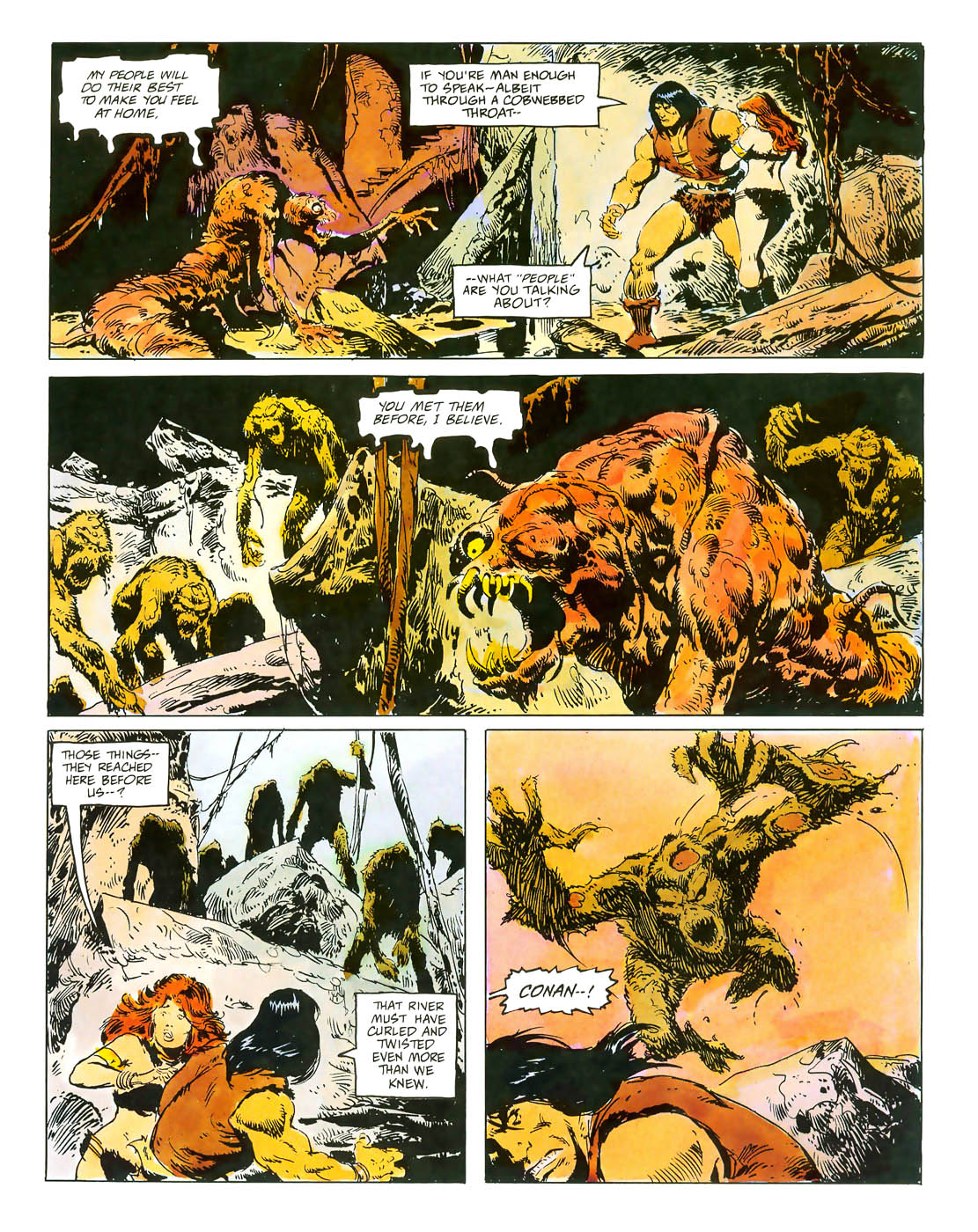 Read online Marvel Graphic Novel comic -  Issue #69 - Conan - The Rogue - 51