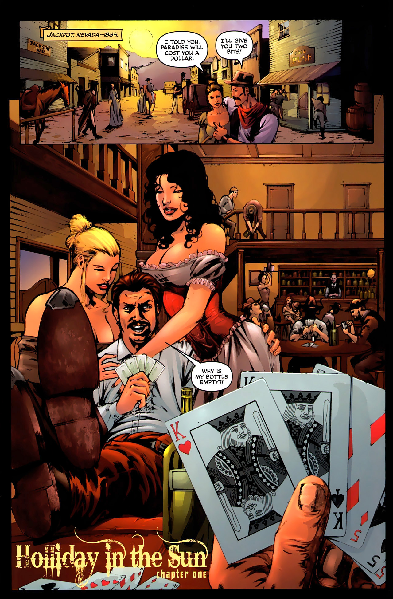 Read online The Man with No Name comic -  Issue #7 - 3