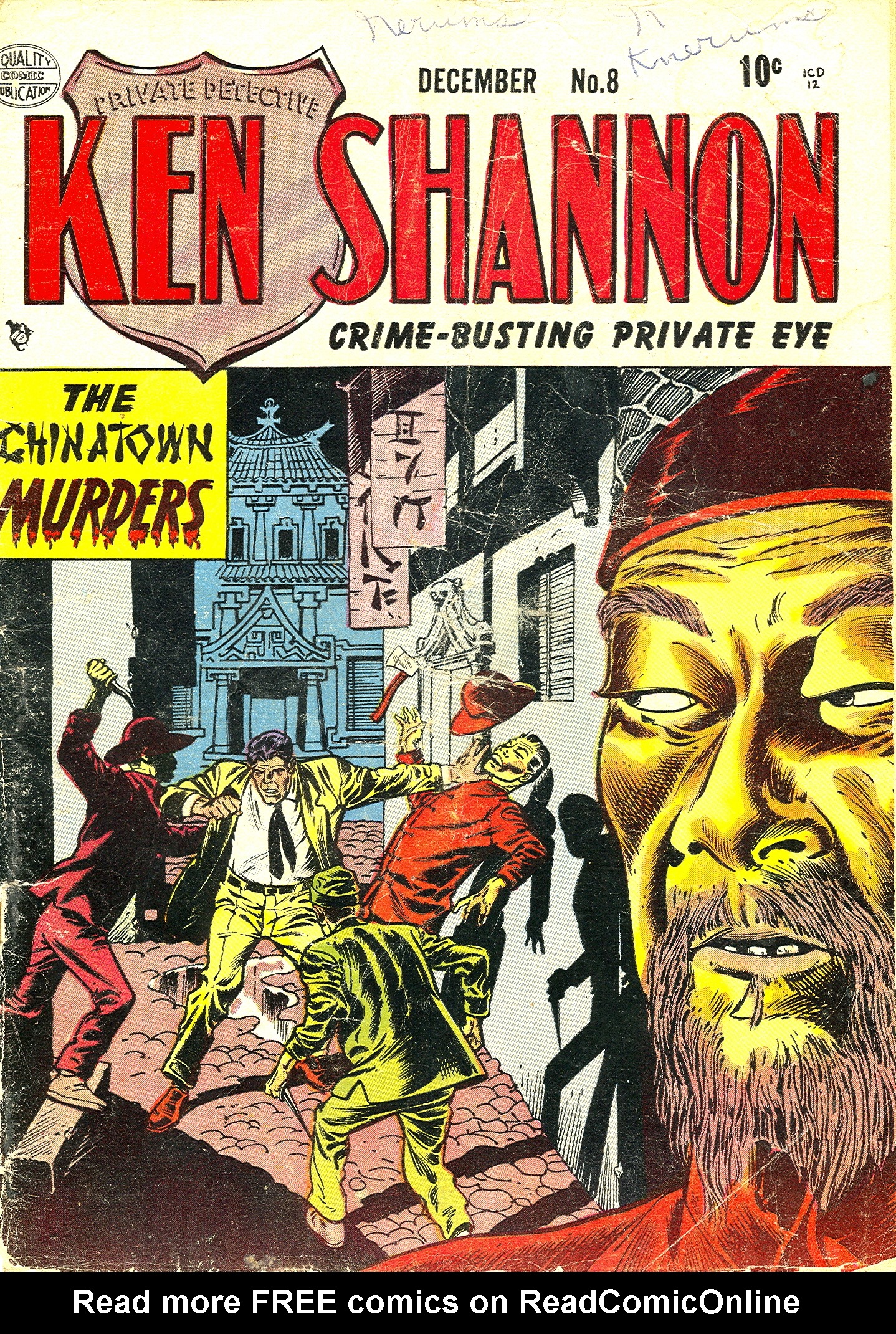 Read online Ken Shannon comic -  Issue #8 - 1