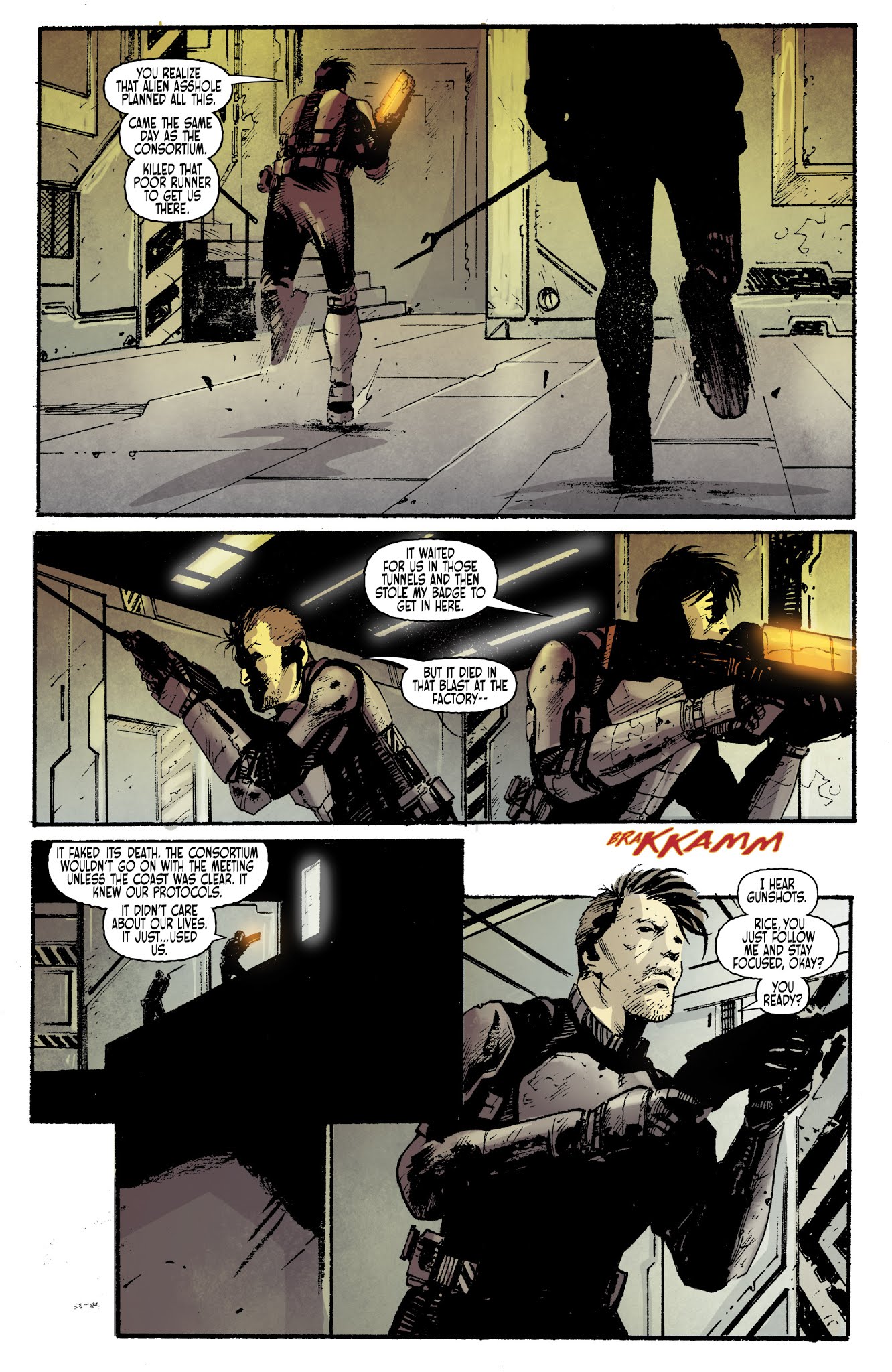 Read online Port of Earth comic -  Issue #6 - 17