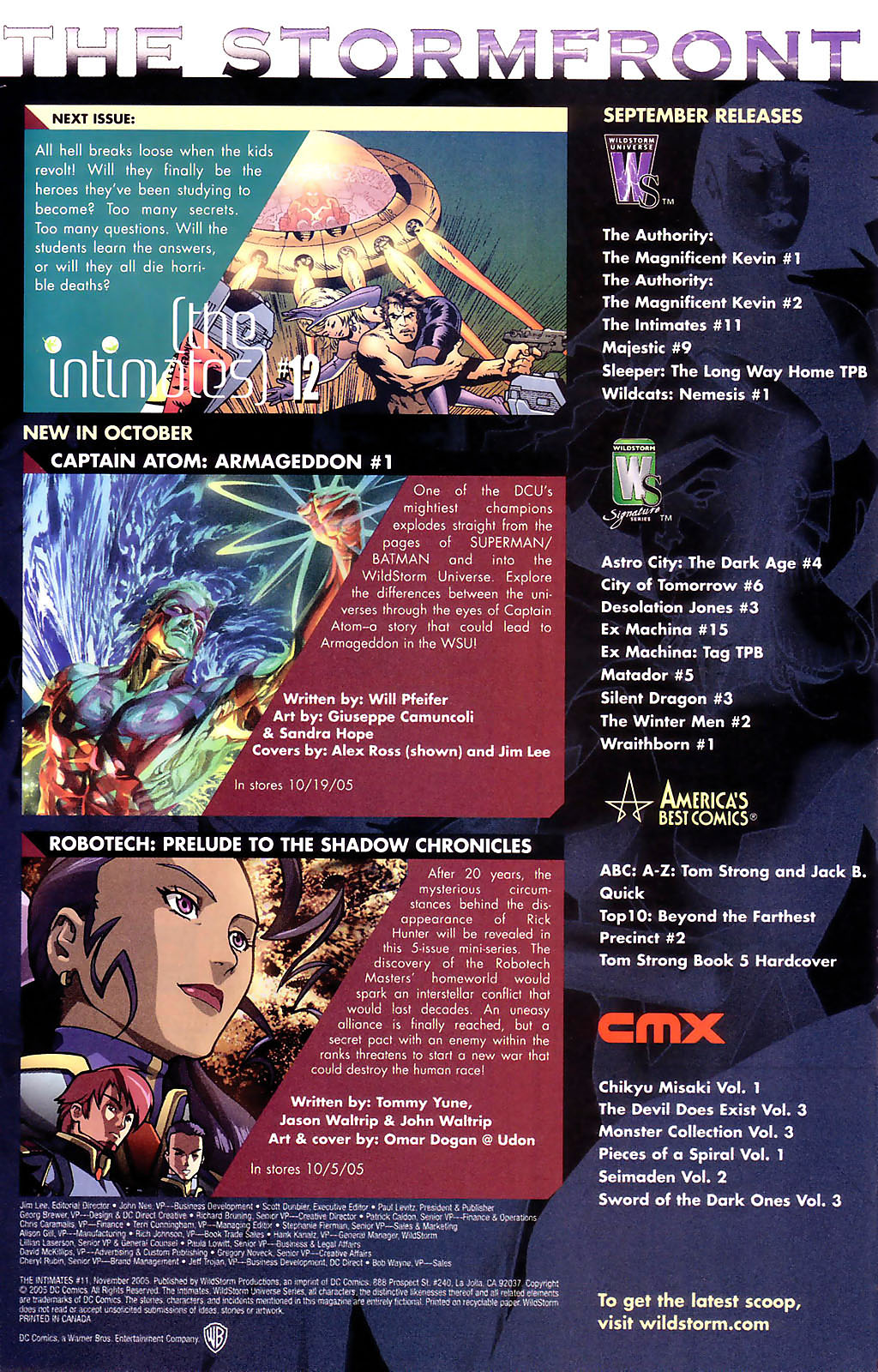 Read online The Intimates comic -  Issue #11 - 18