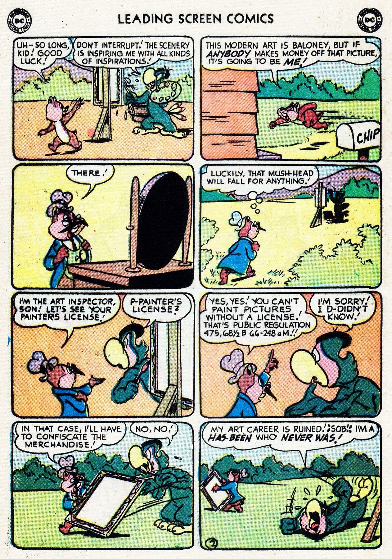 Read online Leading Screen Comics comic -  Issue #56 - 32