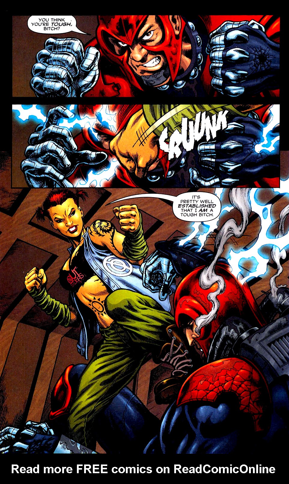 Read online Outsiders (2003) comic -  Issue #16 - 9