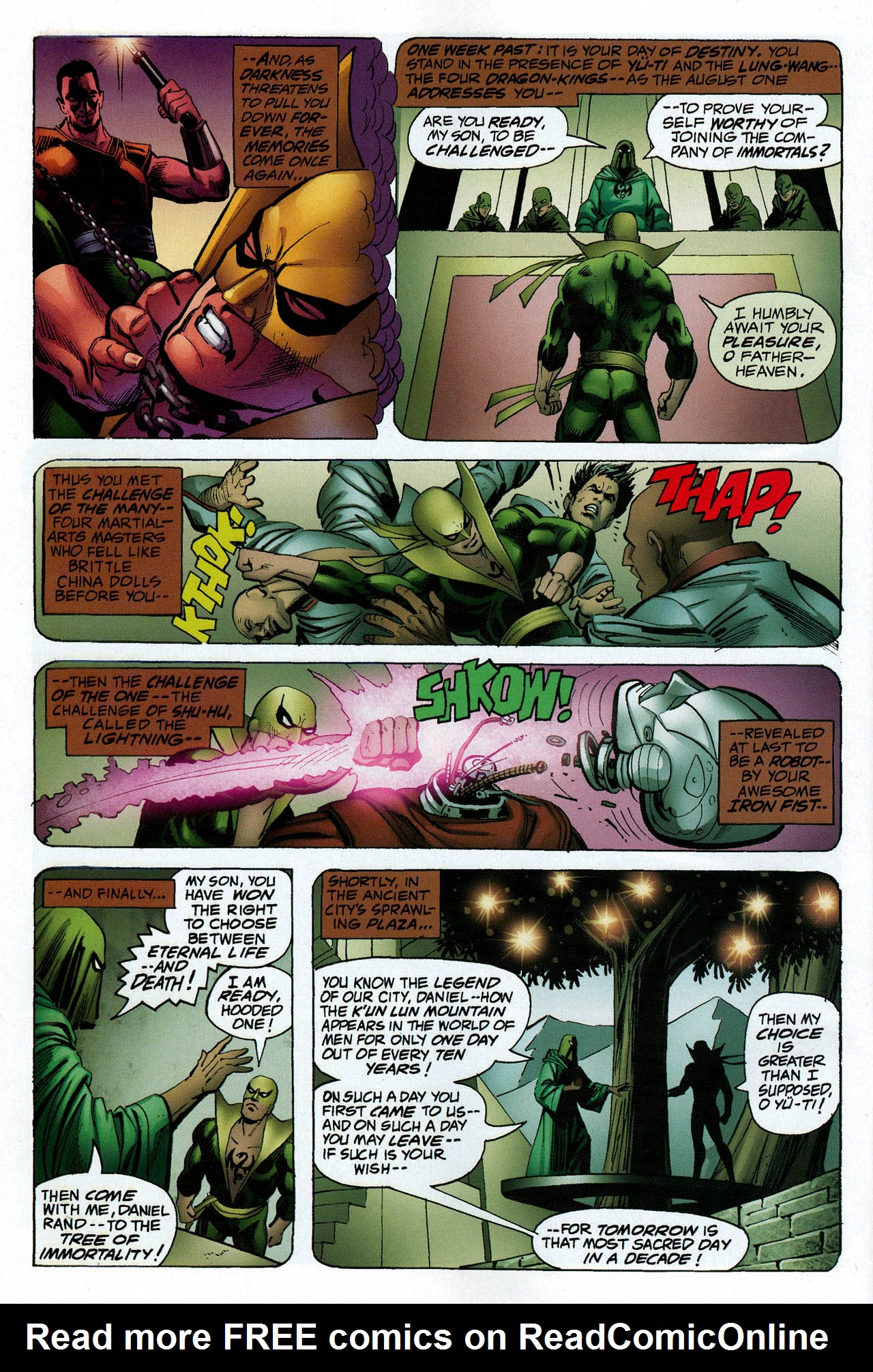 Read online The Immortal Iron Fist: The Origin of Danny Rand comic -  Issue # Full - 37