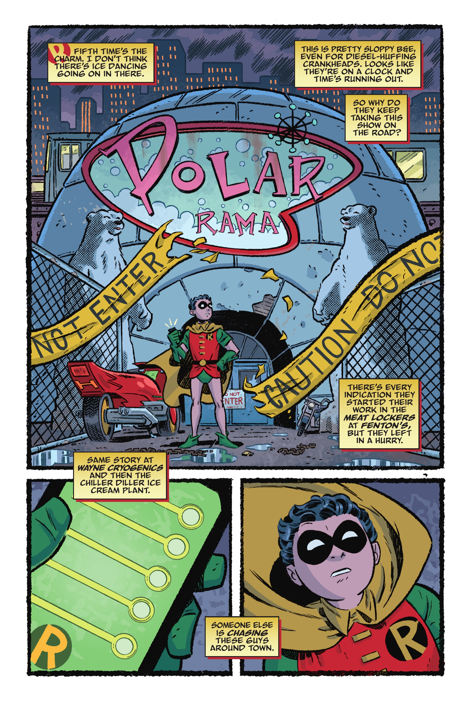 Read online Batman: The Audio Adventures comic -  Issue #3 - 7