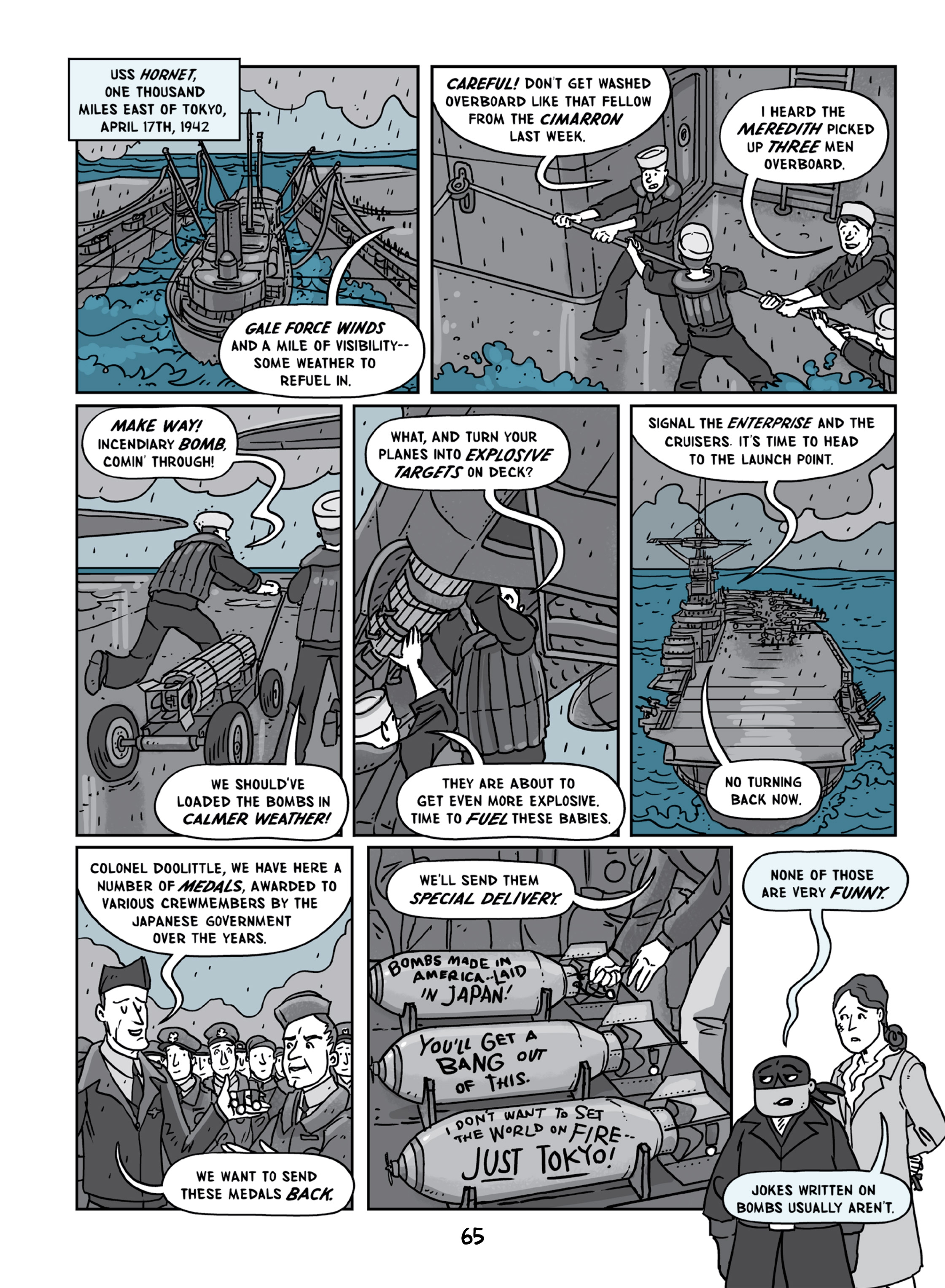 Read online Nathan Hale's Hazardous Tales comic -  Issue # TPB 7 - 65