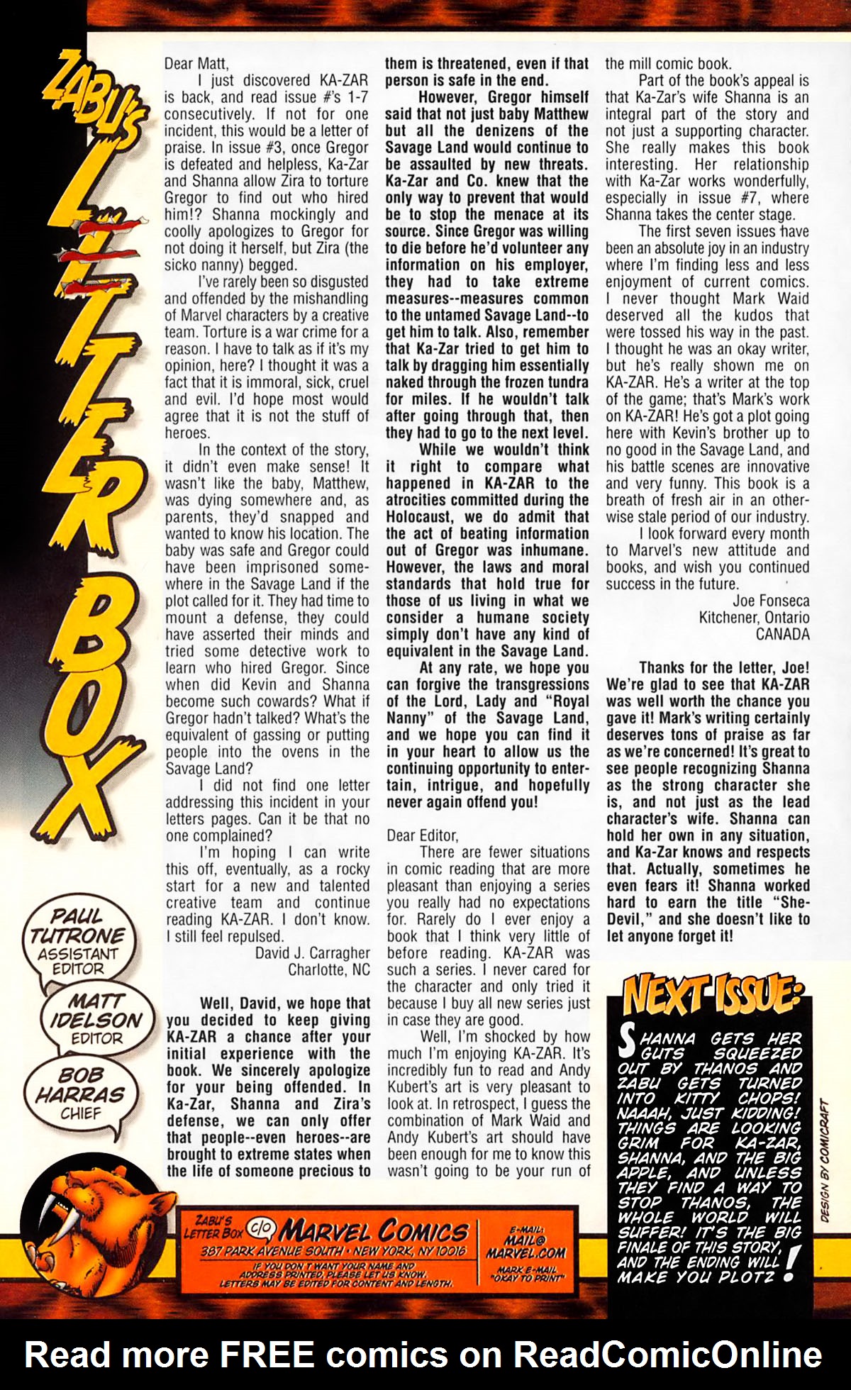 Read online Ka-Zar (1997) comic -  Issue #10 - 23