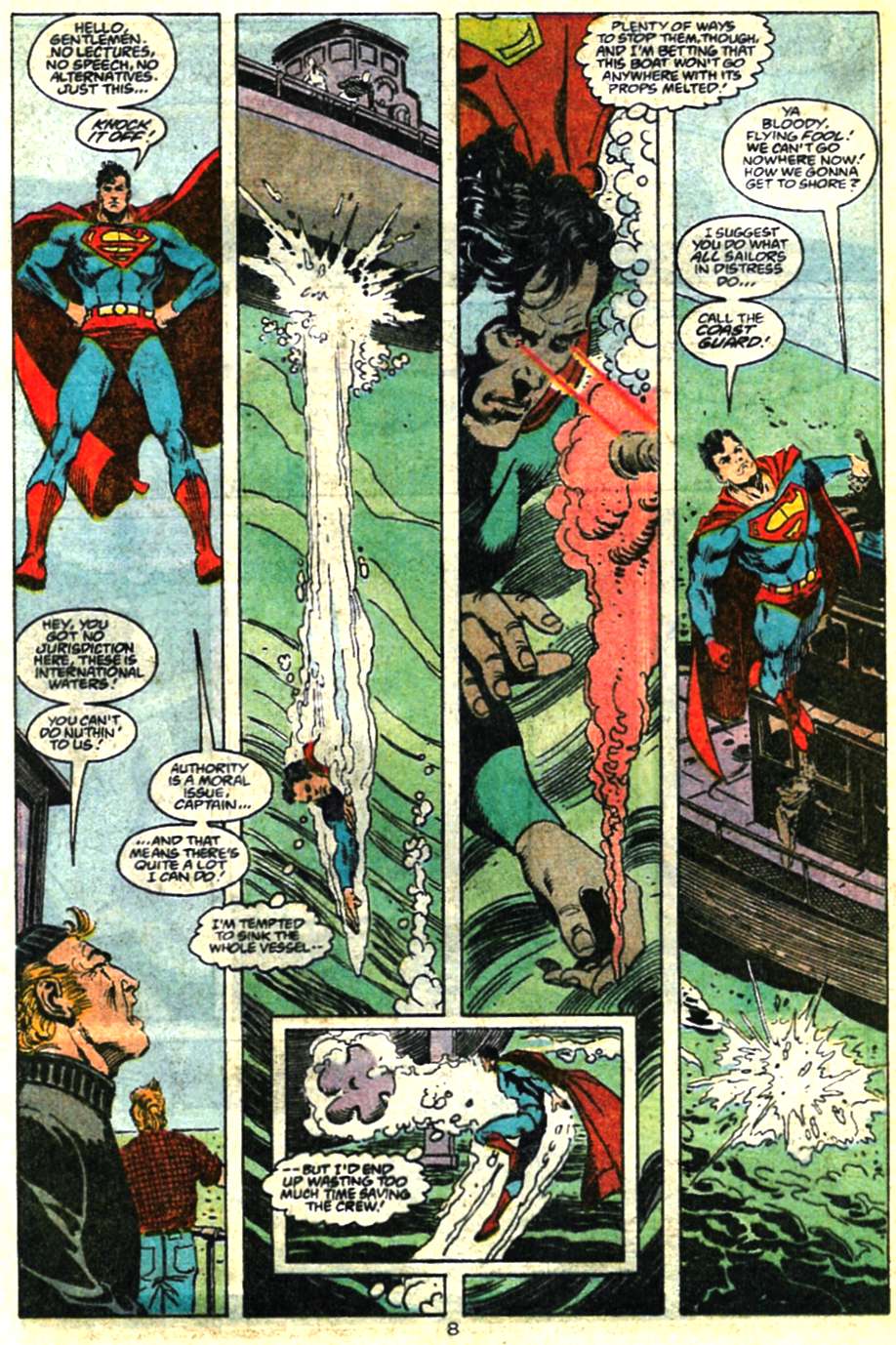 Read online Adventures of Superman (1987) comic -  Issue #460 - 9