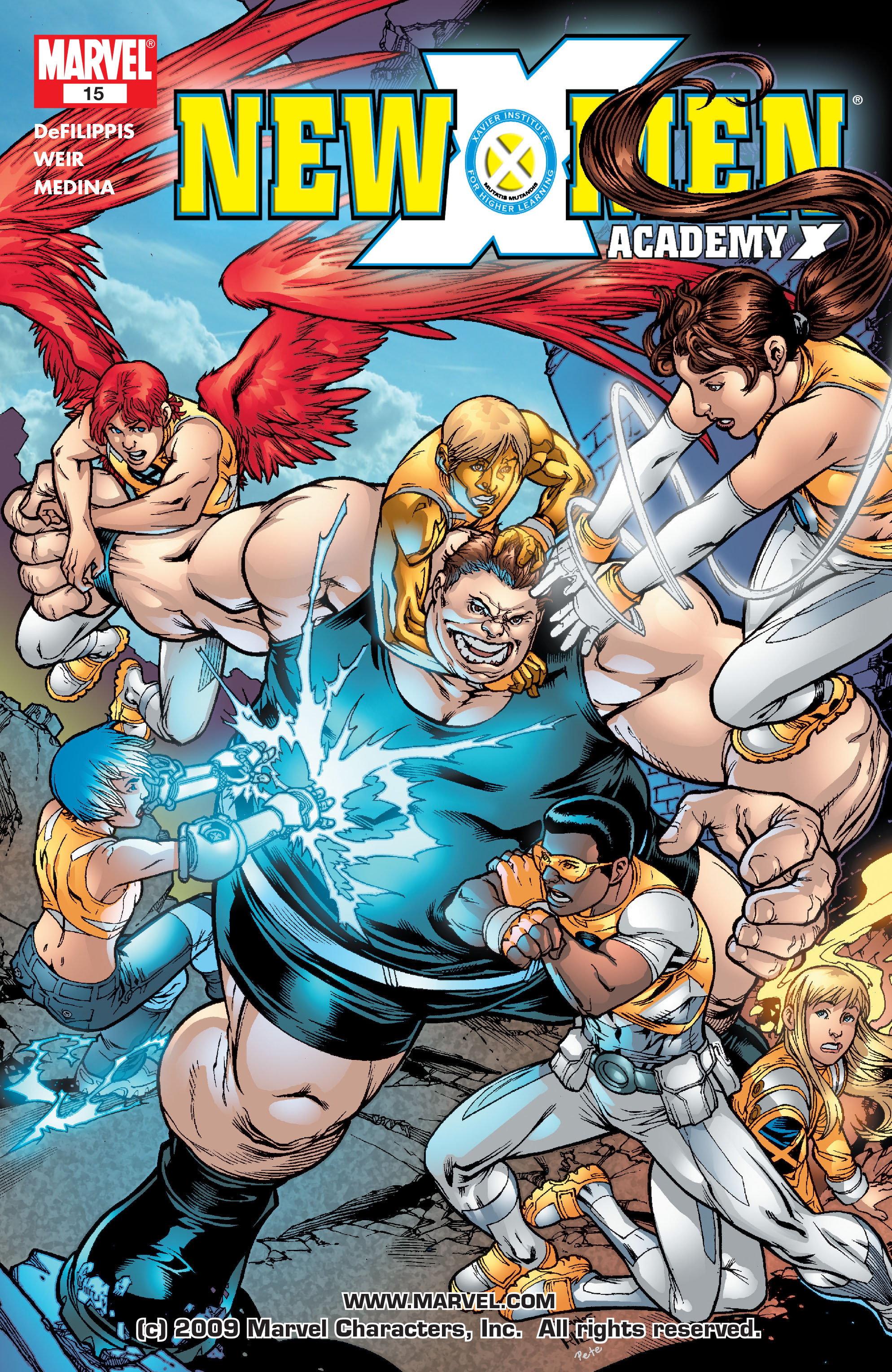 Read online New X-Men (2004) comic -  Issue #15 - 1