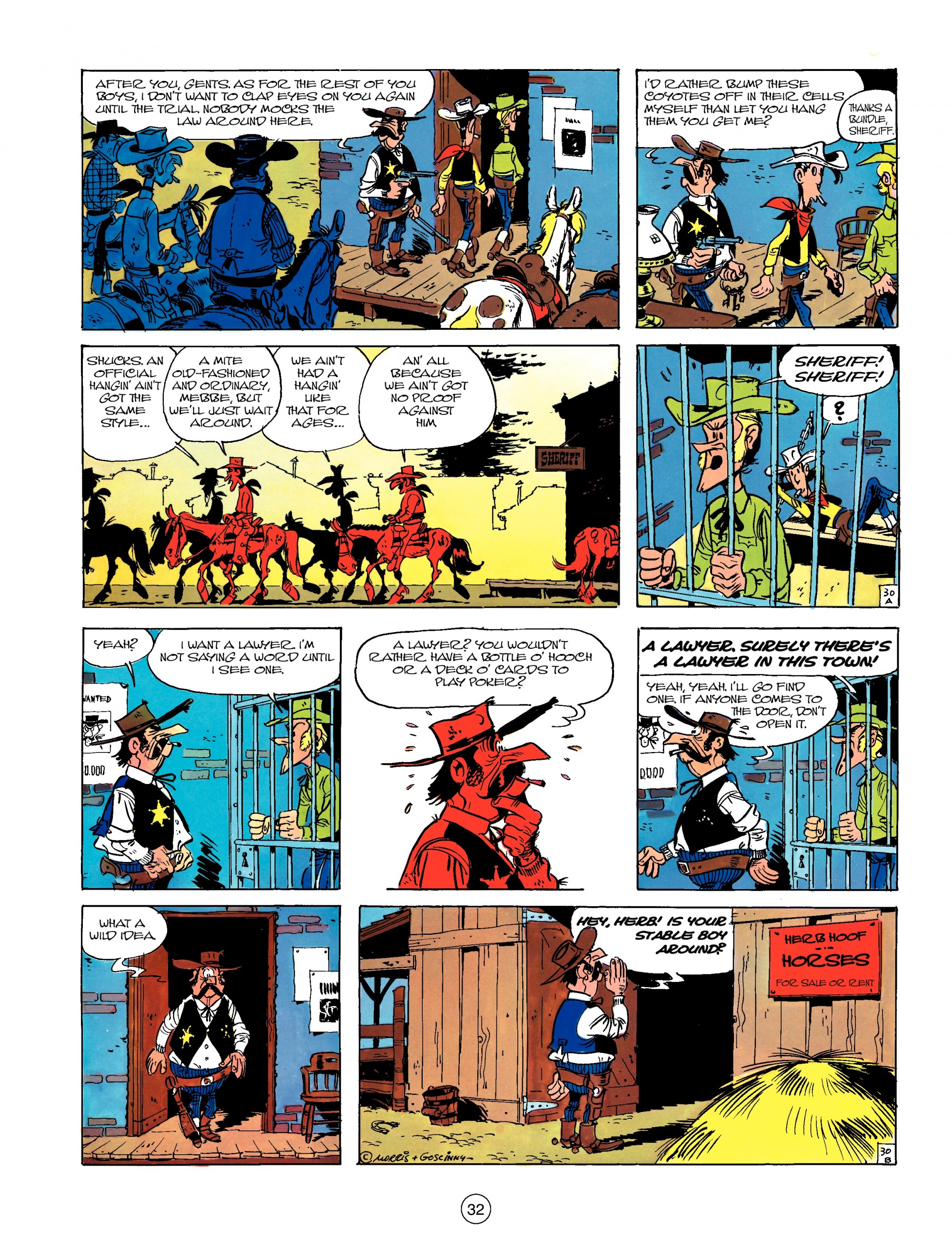 Read online A Lucky Luke Adventure comic -  Issue #13 - 32