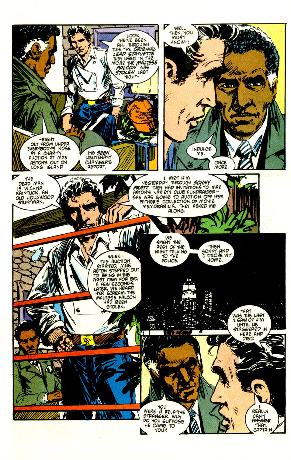 Read online Jon Sable, Freelance comic -  Issue #30 - 7