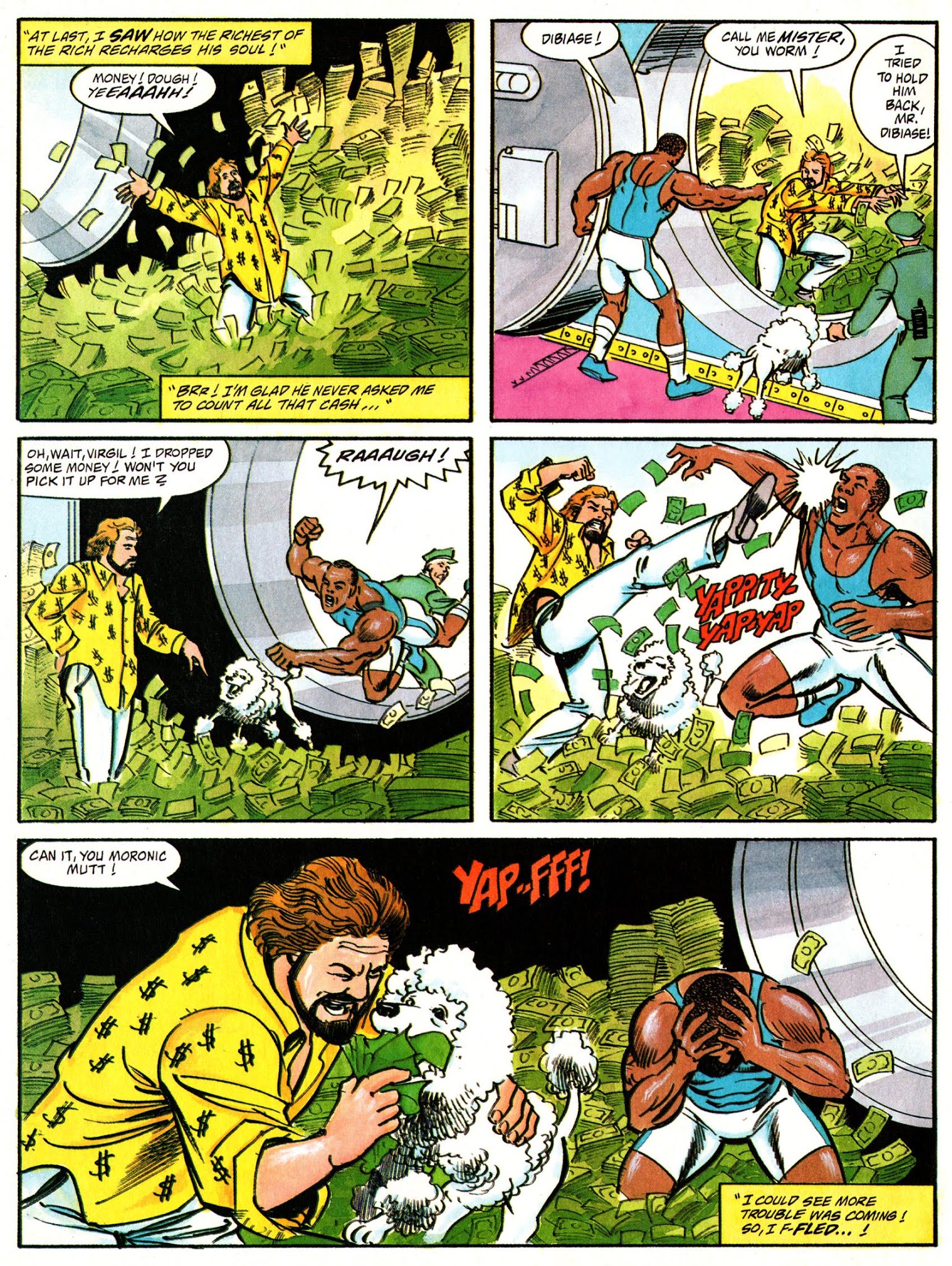 Read online WWF Battlemania comic -  Issue #1 - 60