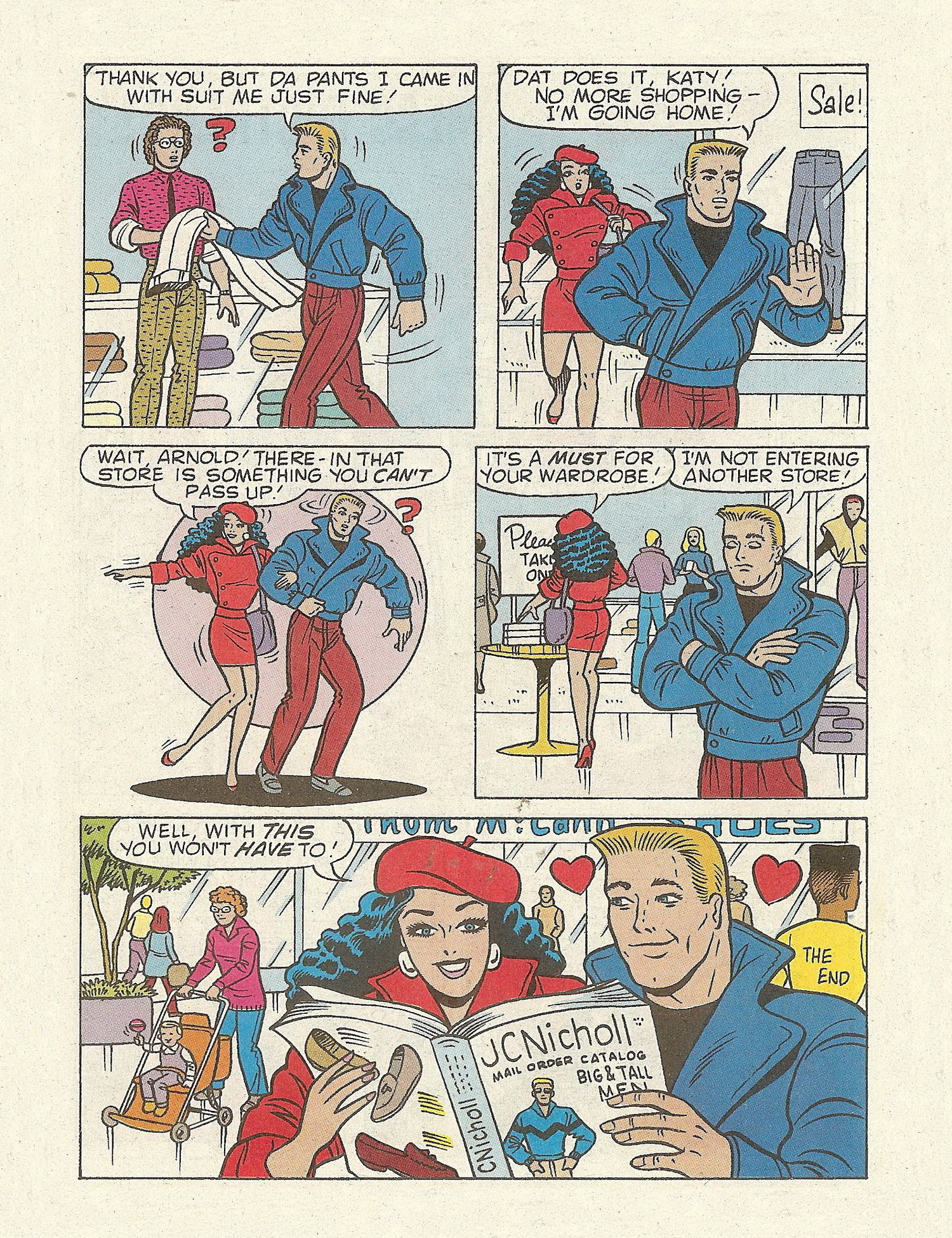 Read online Betty and Veronica Digest Magazine comic -  Issue #72 - 61
