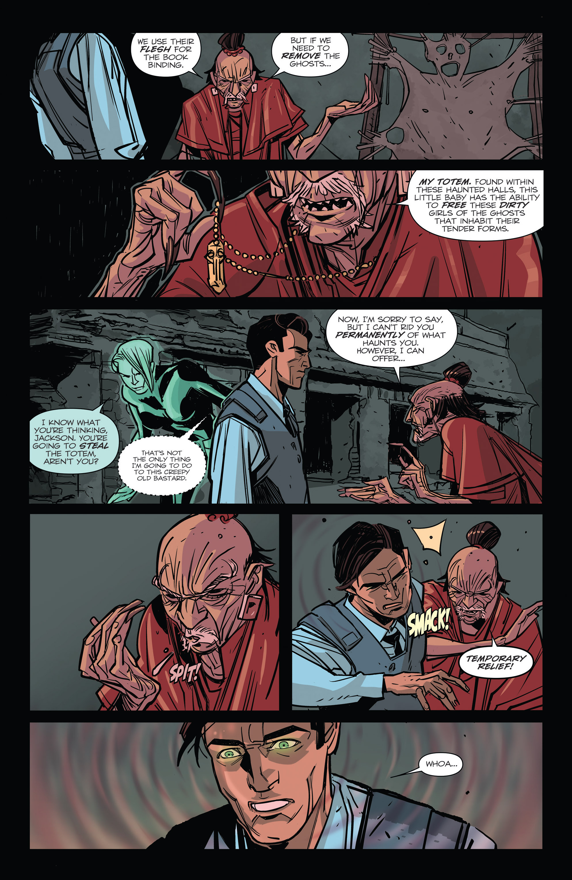 Read online Ghosted comic -  Issue #8 - 13