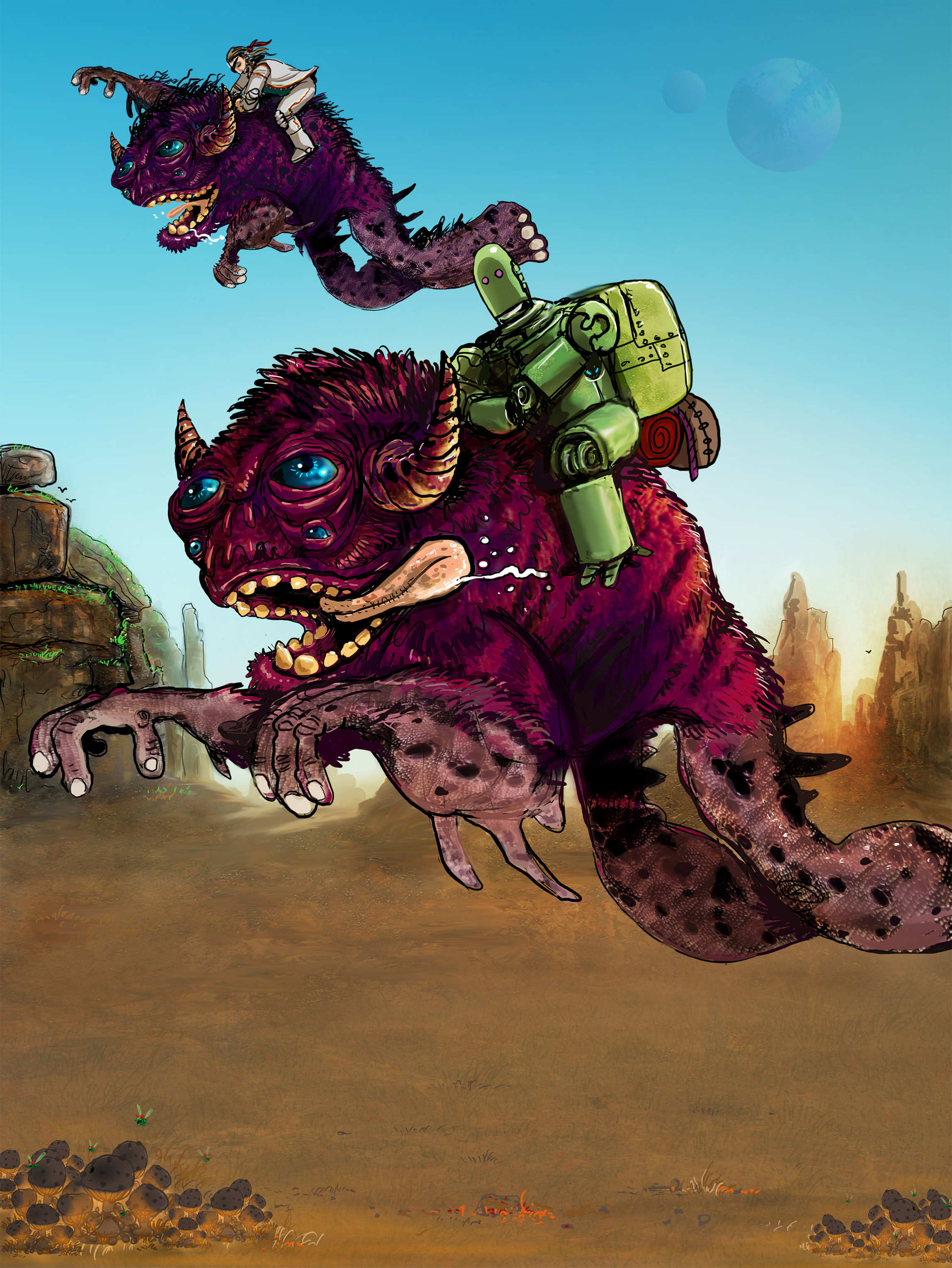 Read online Days on Dalduin comic -  Issue #1 - 44