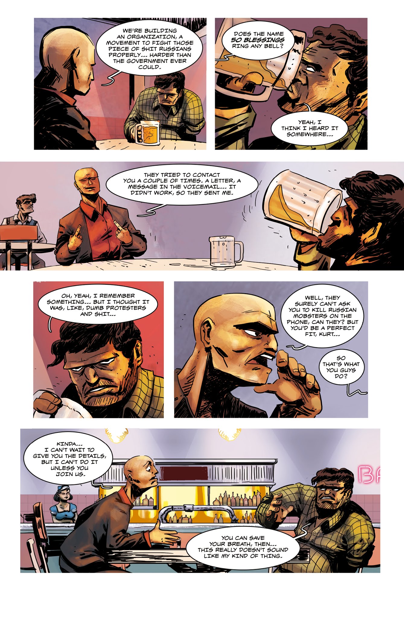 Read online Hotline Miami Wildlife comic -  Issue #5 - 15