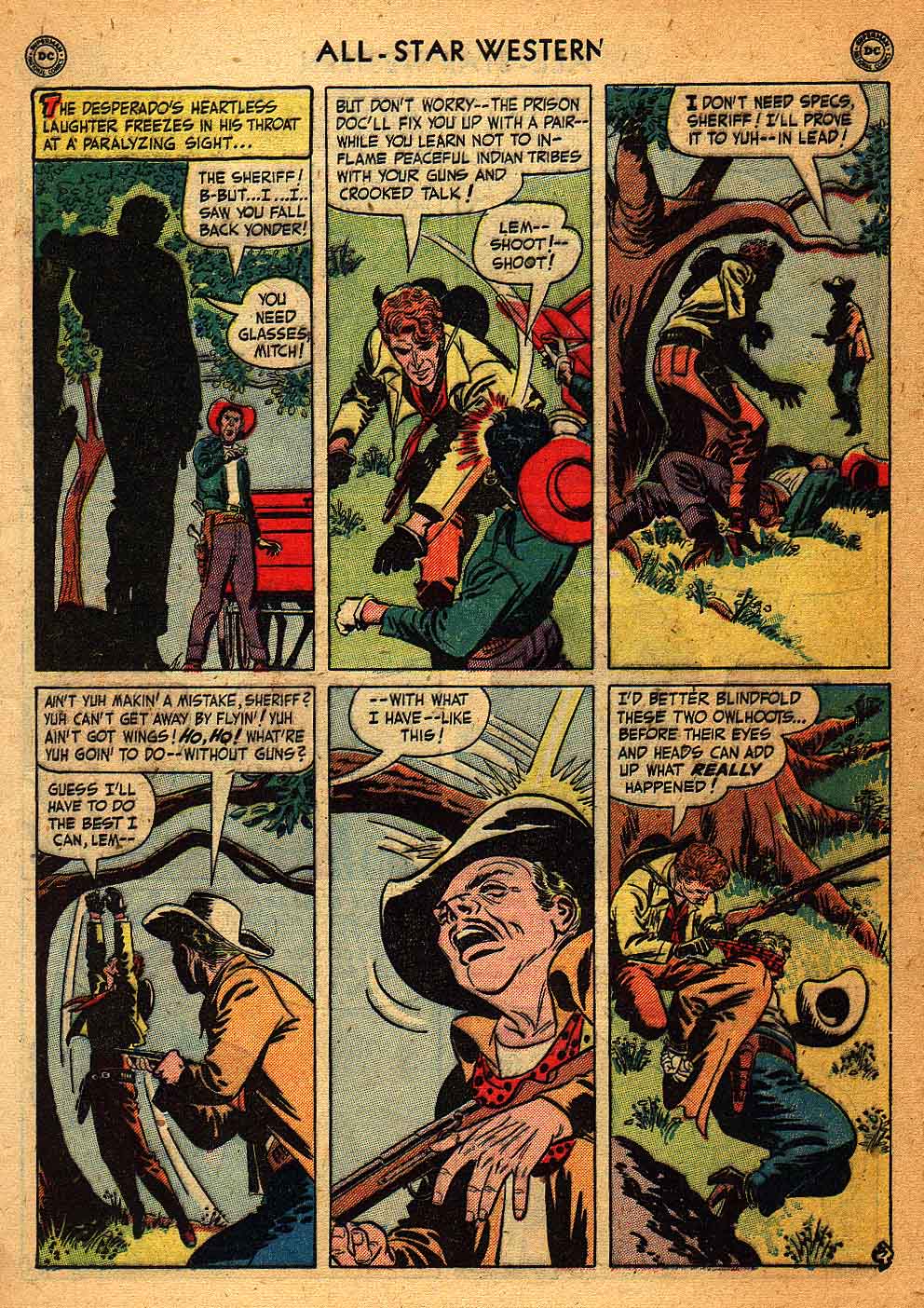 Read online All-Star Western (1951) comic -  Issue #58 - 5