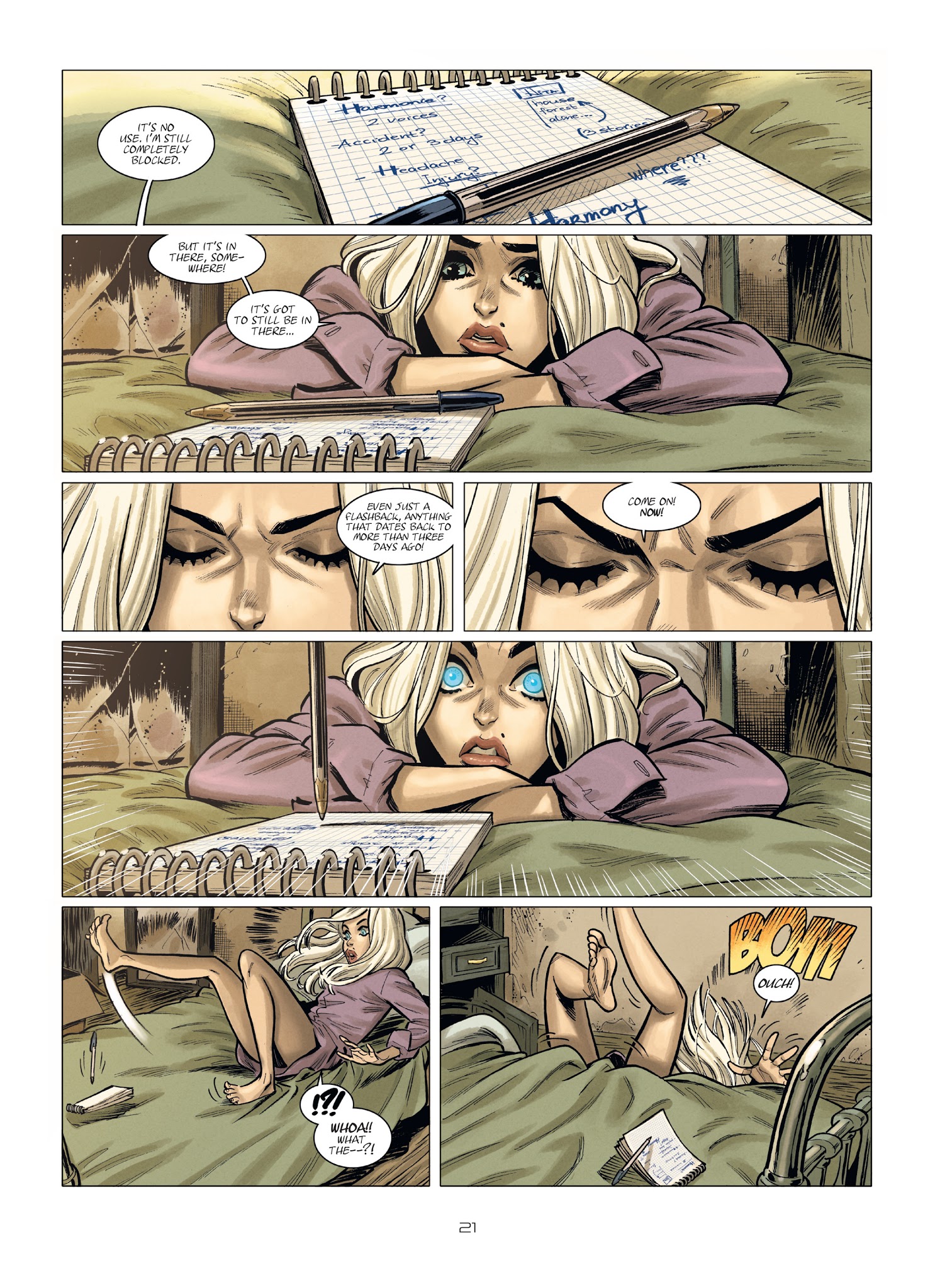 Read online Harmony comic -  Issue #1 - 22