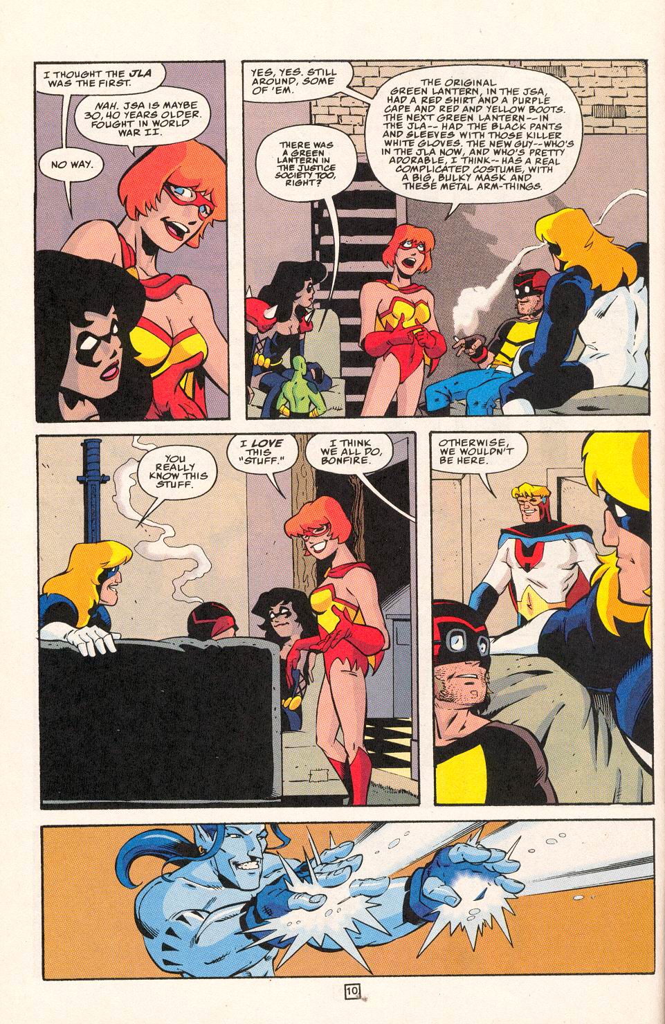 Read online Young Heroes in Love comic -  Issue #3 - 11