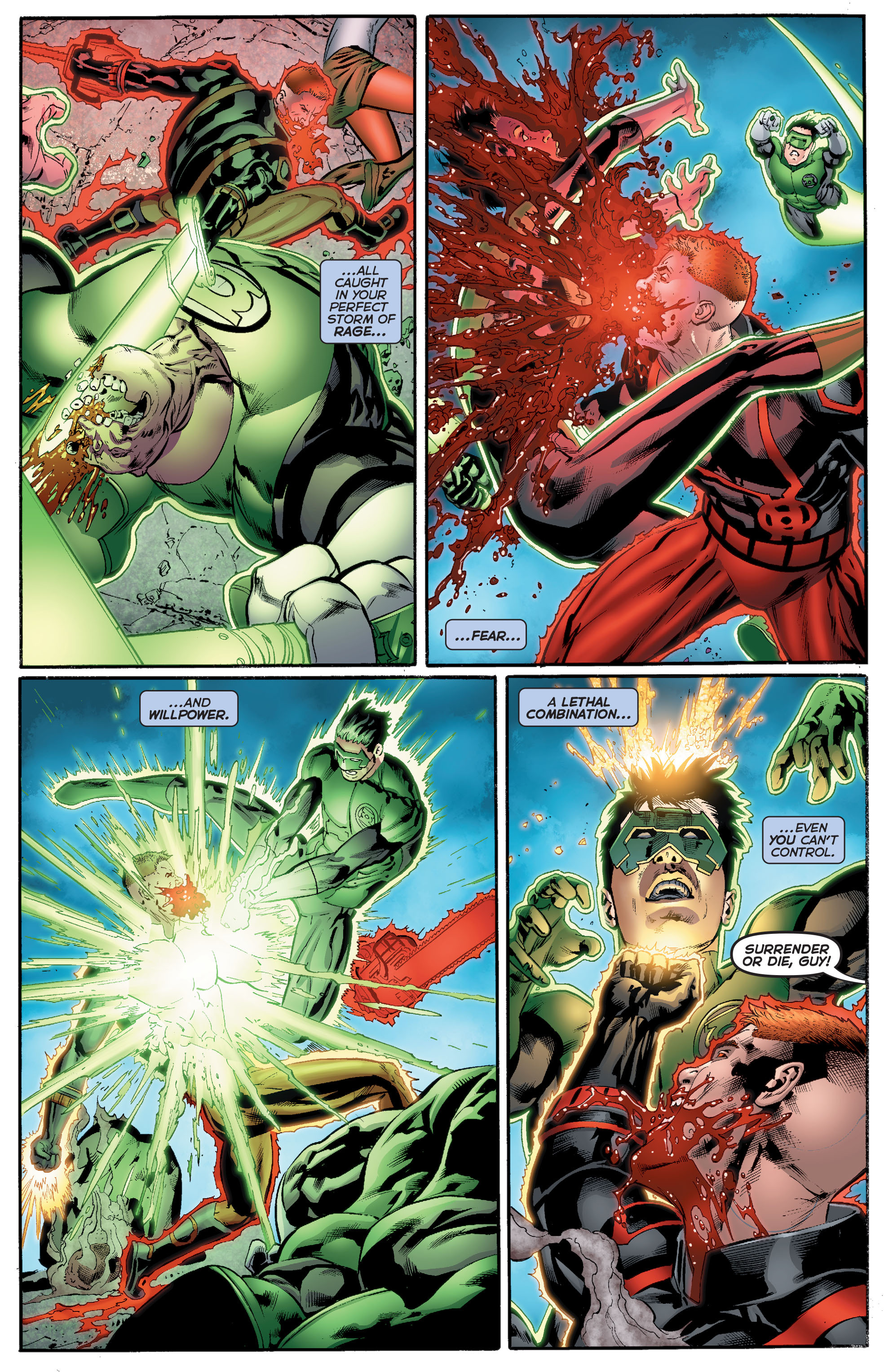 Read online Green Lantern: The Wrath of the First Lantern comic -  Issue # TPB - 42