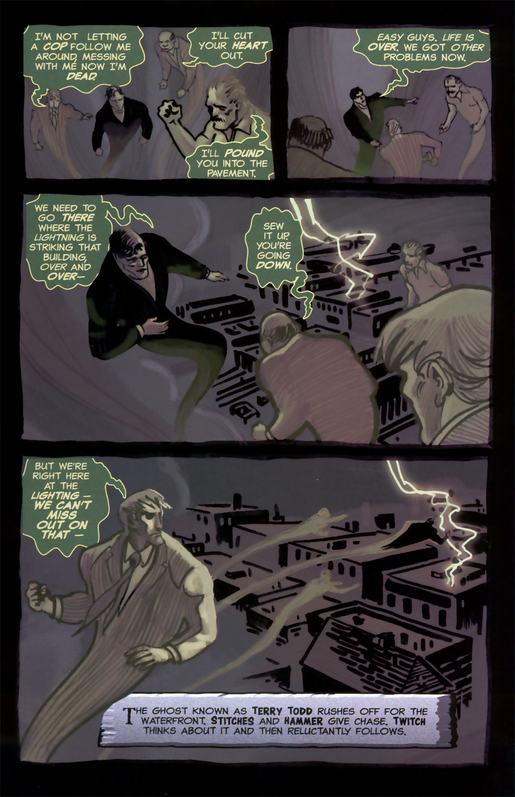 Read online Frankenstein Mobster comic -  Issue #1 - 8