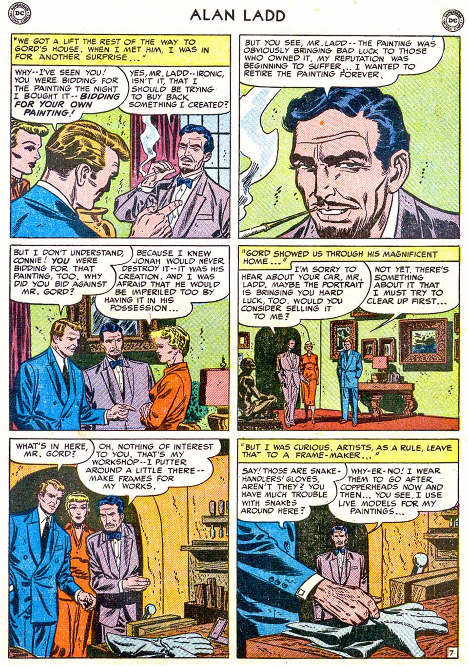 Read online Adventures of Alan Ladd comic -  Issue #6 - 9