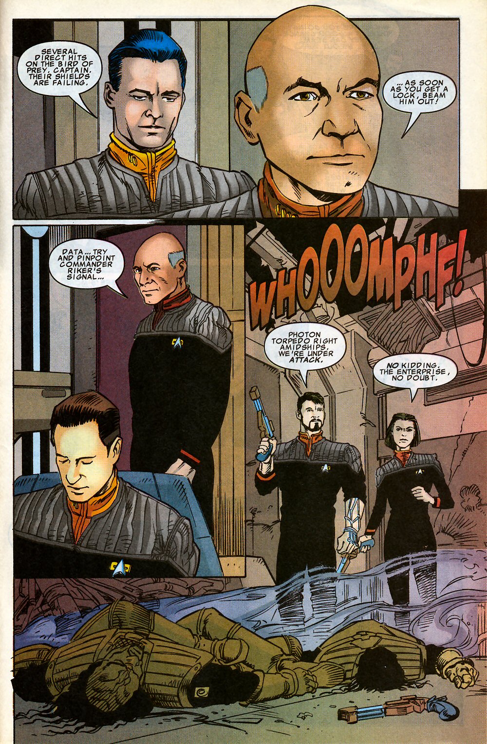 Read online Star Trek: The Next Generation - Riker comic -  Issue # Full - 37