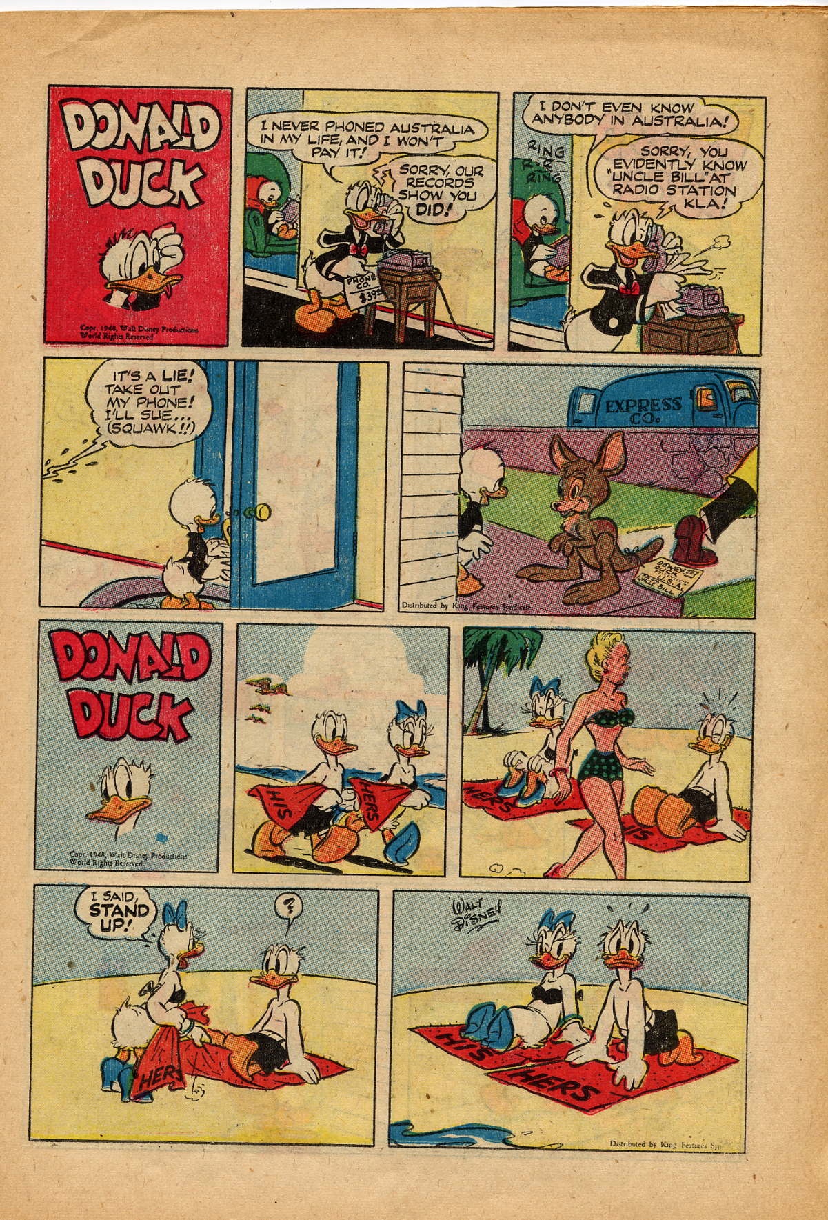 Read online Walt Disney's Comics and Stories comic -  Issue #132 - 31