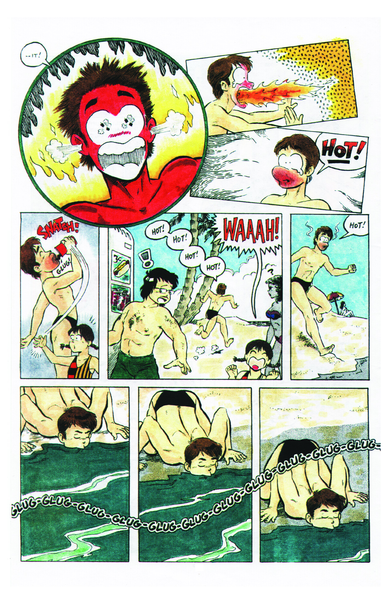 Read online Ninja High School Swimsuit comic -  Issue #1 - 8