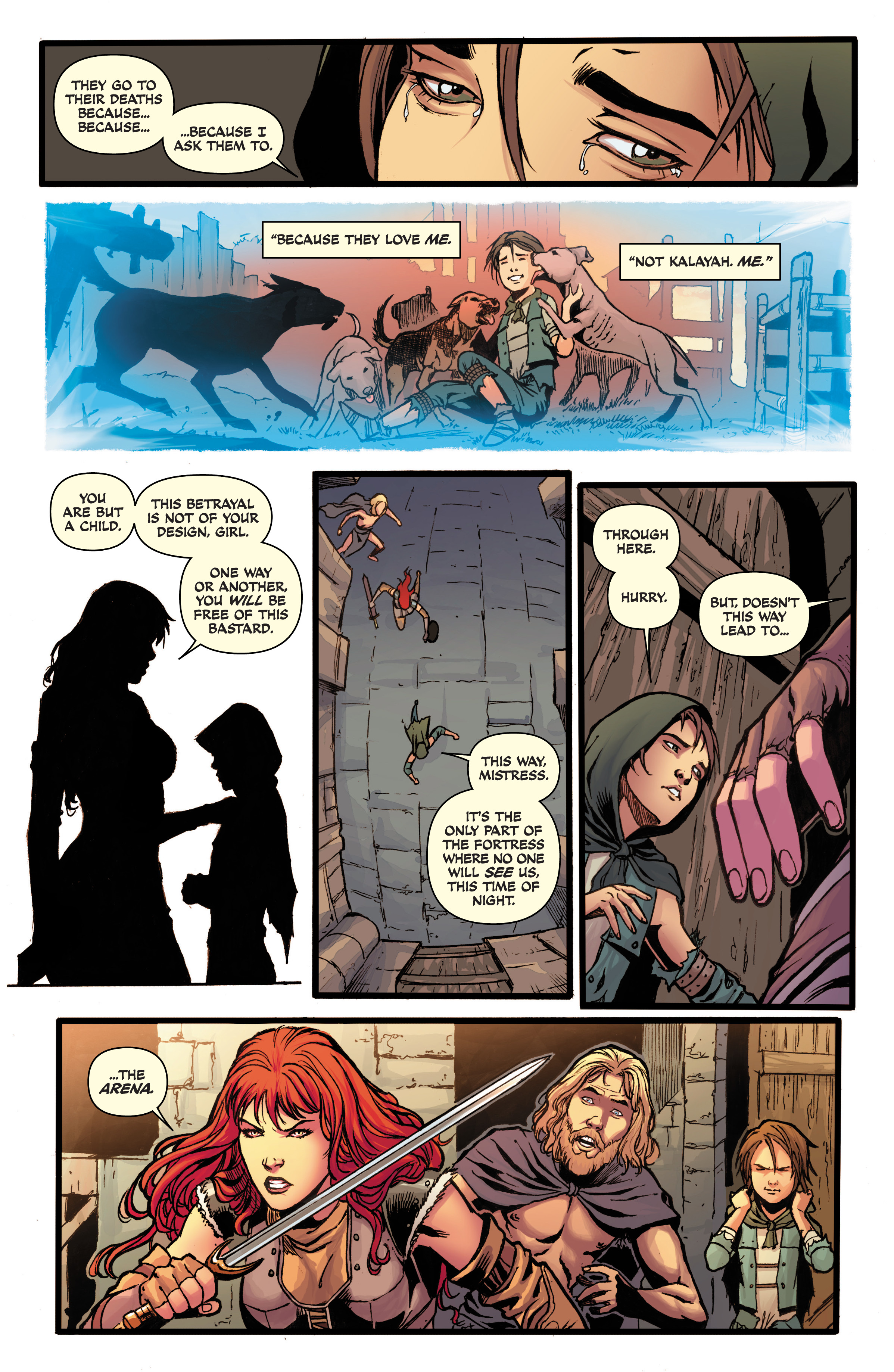 Read online Red Sonja (2013) comic -  Issue # _TPB Complete Gail Simone Red Sonja Omnibus (Part 2) - 90