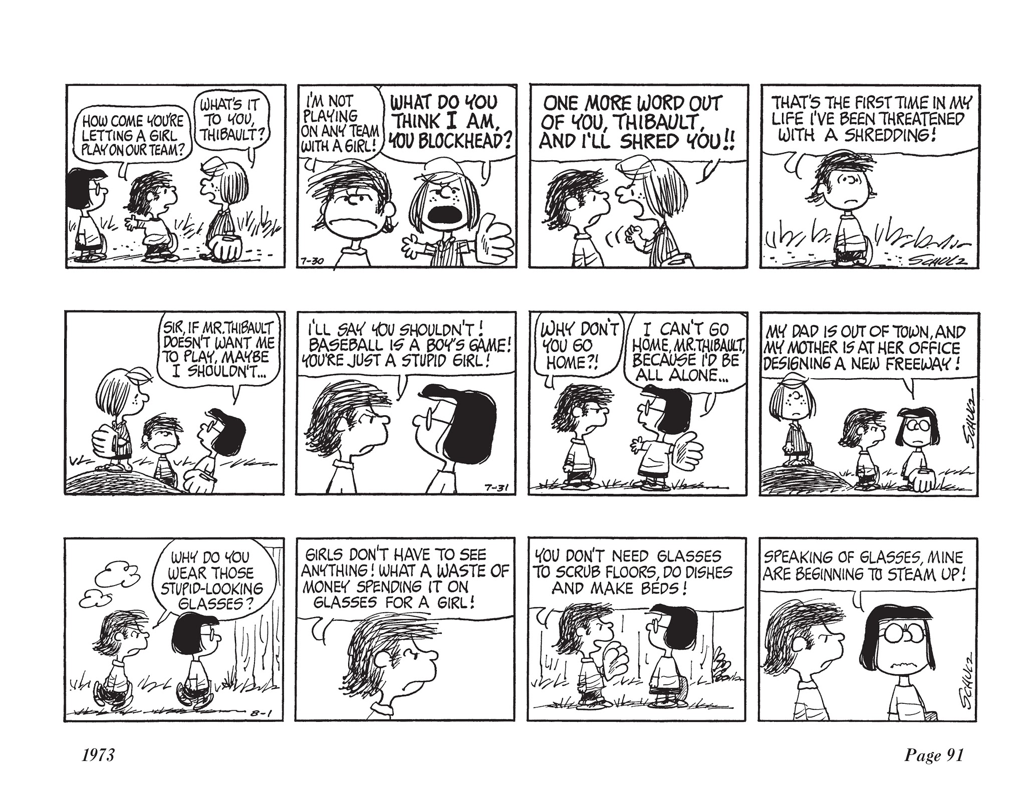 Read online The Complete Peanuts comic -  Issue # TPB 12 - 105