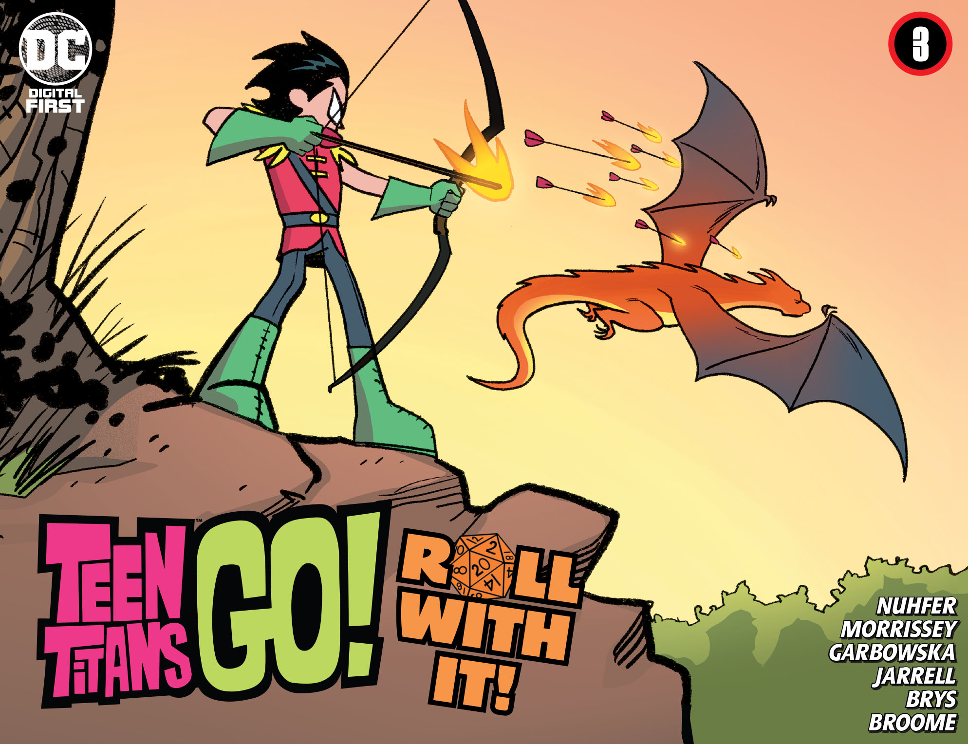 Read online Teen Titans Go! Roll With It! comic -  Issue #3 - 1