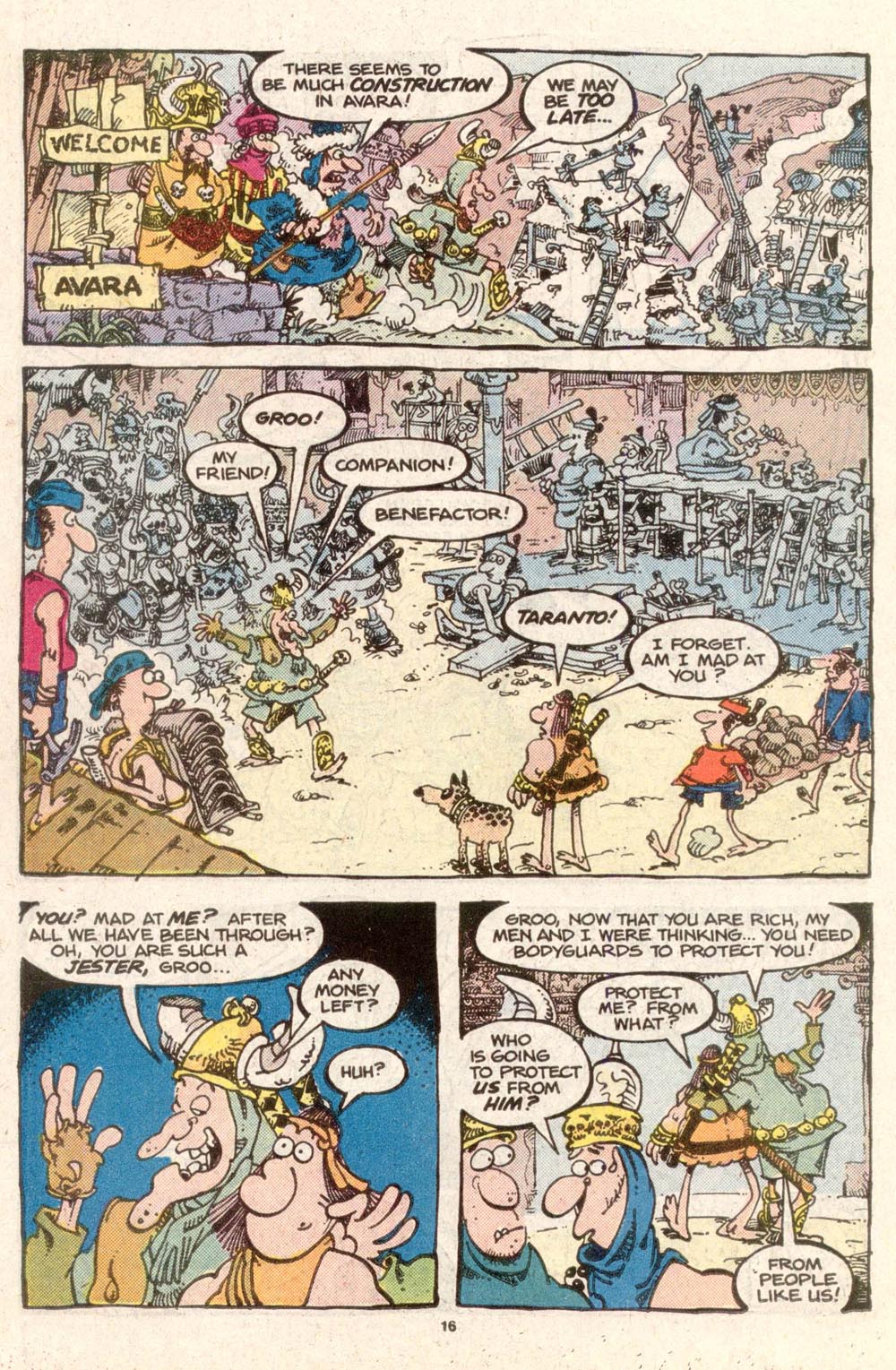 Read online Sergio Aragonés Groo the Wanderer comic -  Issue #32 - 16