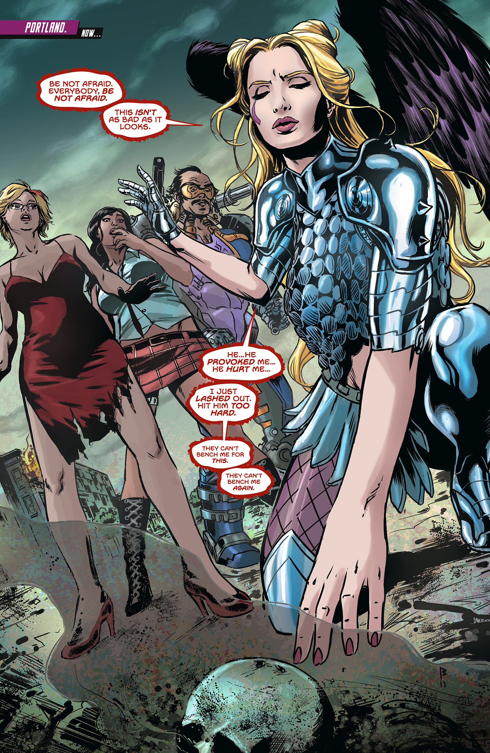 Read online Resurrection Man (2011) comic -  Issue #5 - 2