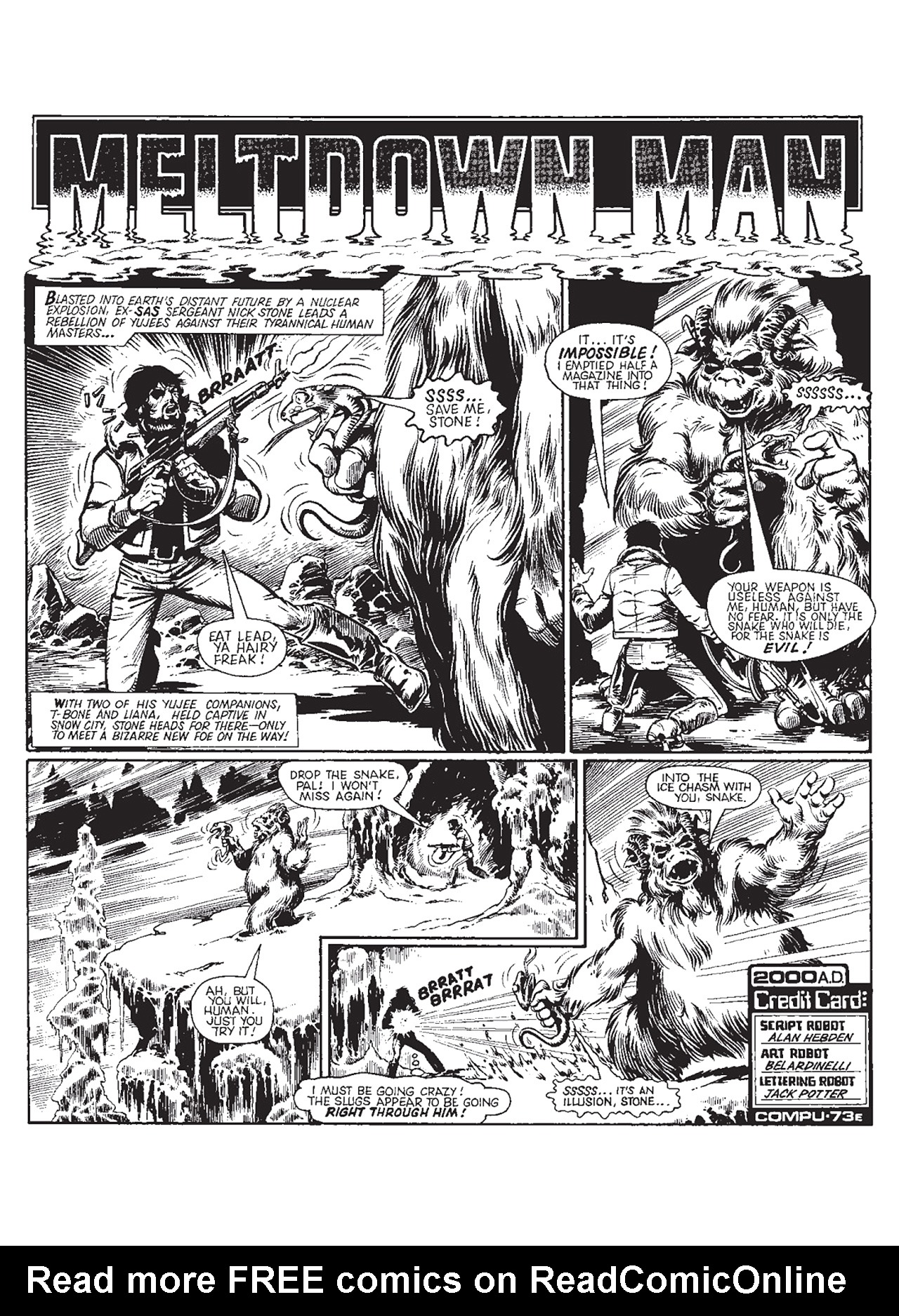 Read online Meltdown Man comic -  Issue # TPB - 174