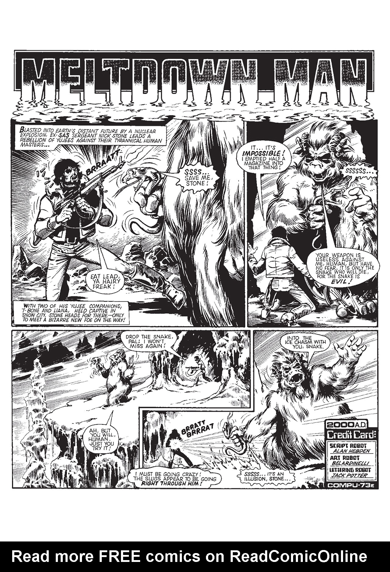 Read online Meltdown Man comic -  Issue # TPB - 174