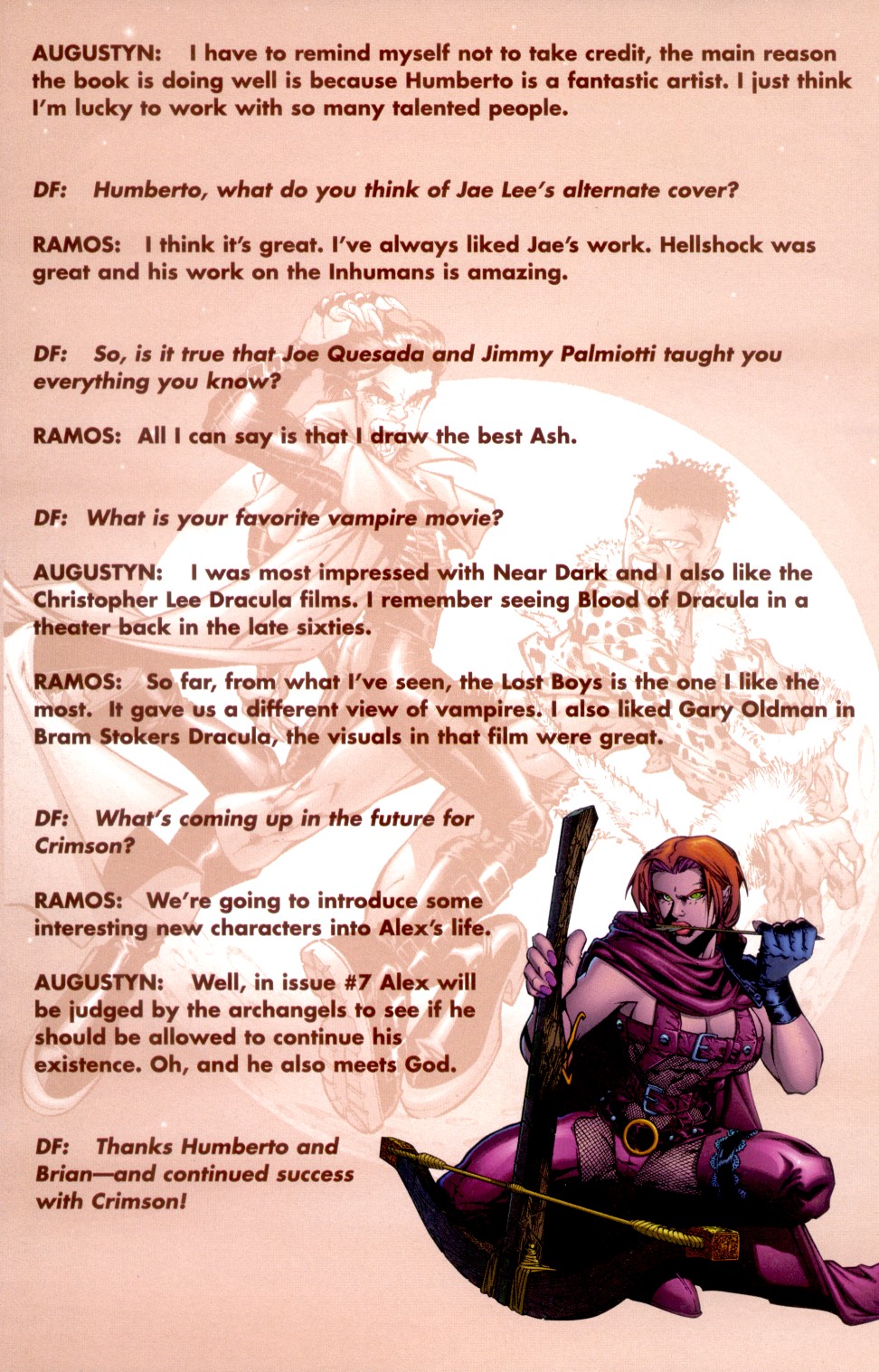 Read online Crimson comic -  Issue # _DF Premiere Ed - 17