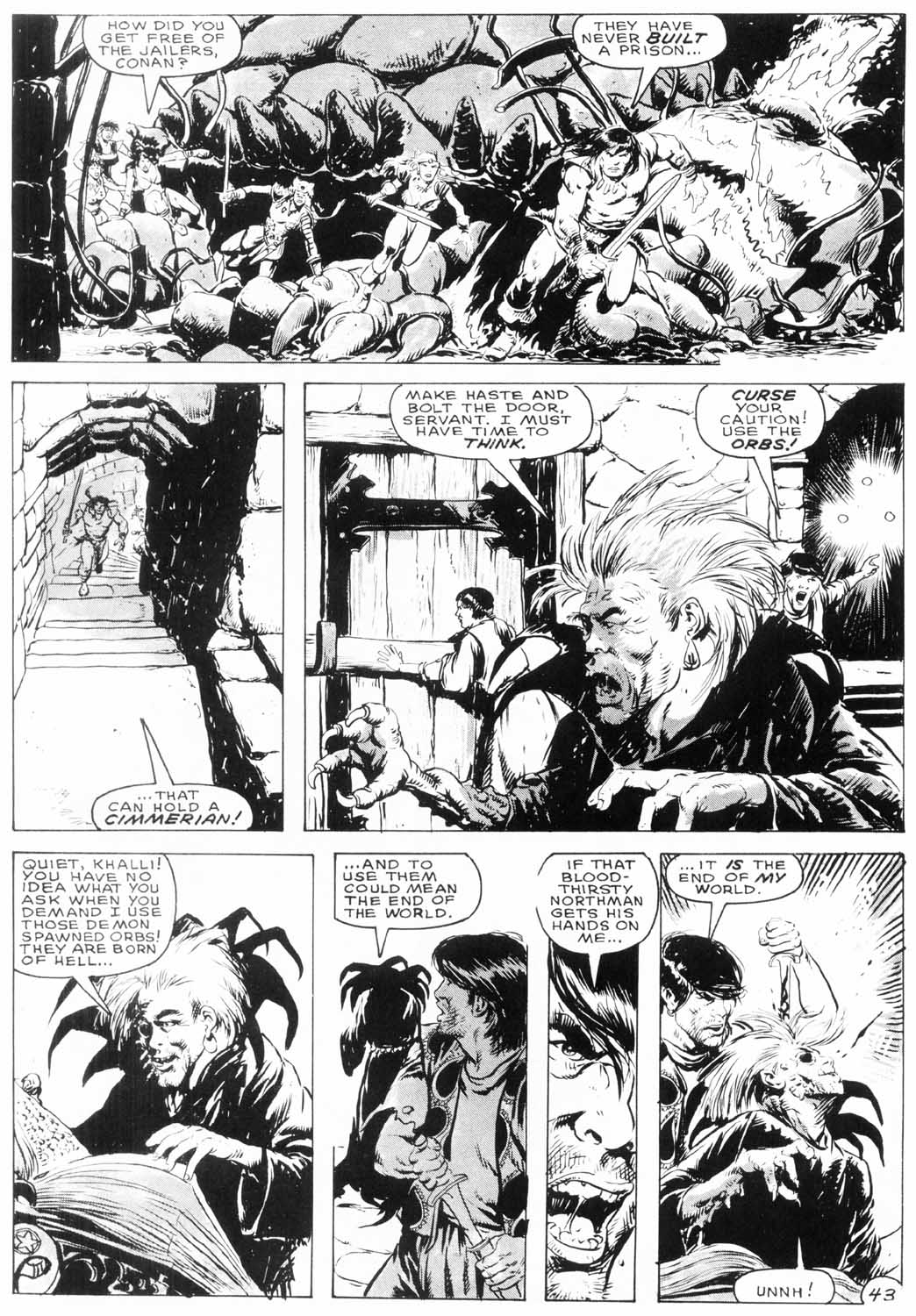 The Savage Sword Of Conan issue 154 - Page 44