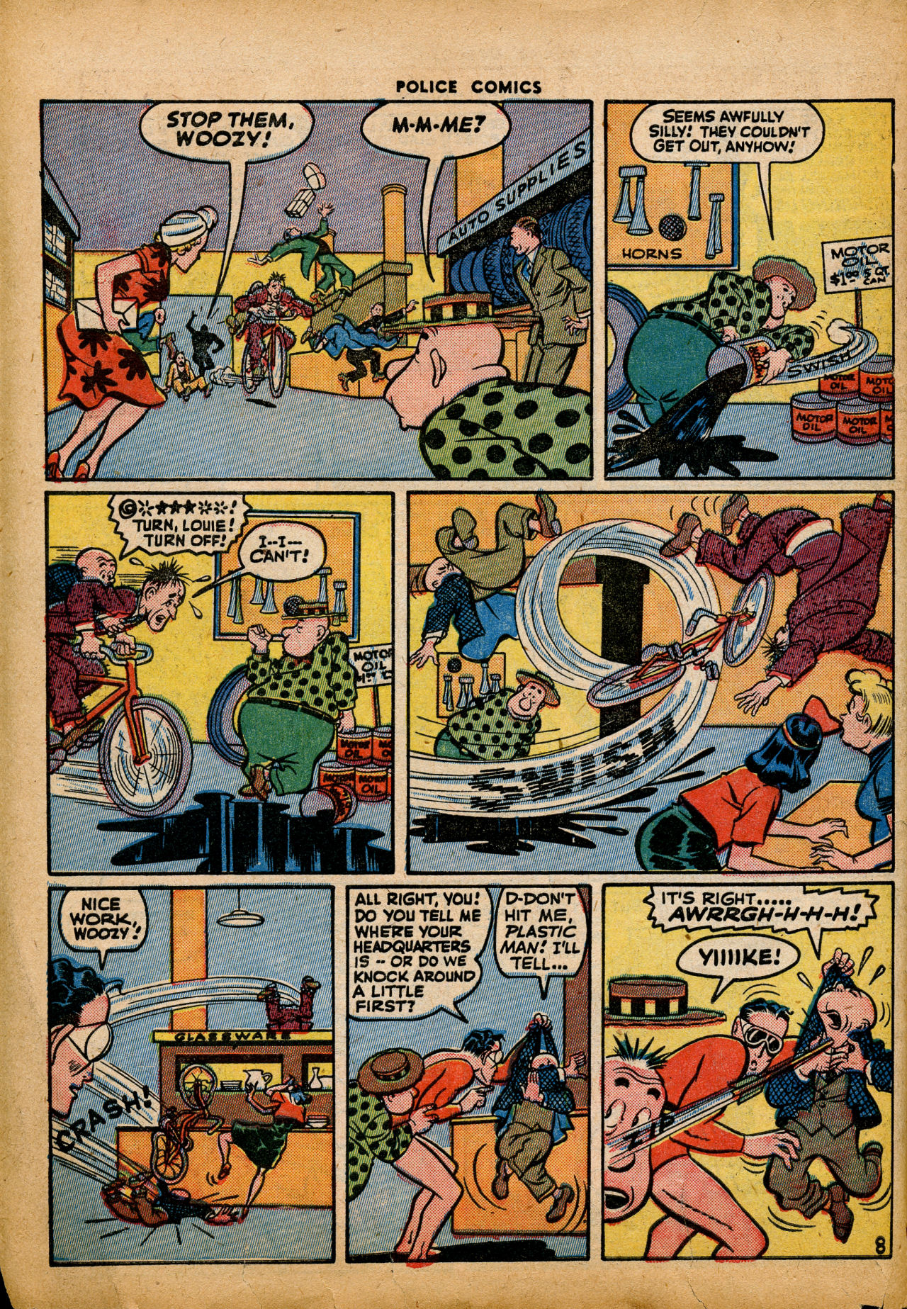 Read online Police Comics comic -  Issue #41 - 10