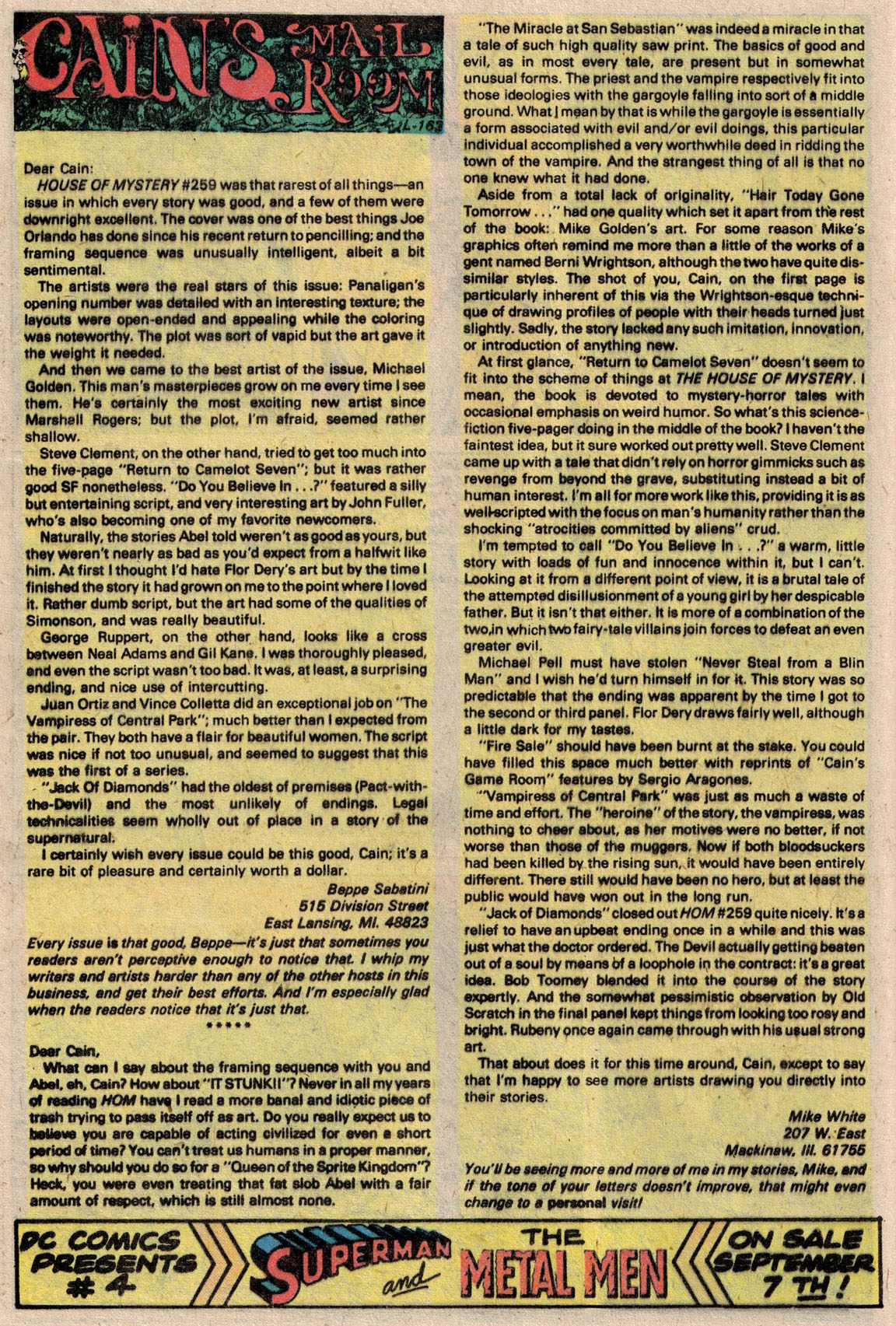 Read online House of Mystery (1951) comic -  Issue #263 - 30