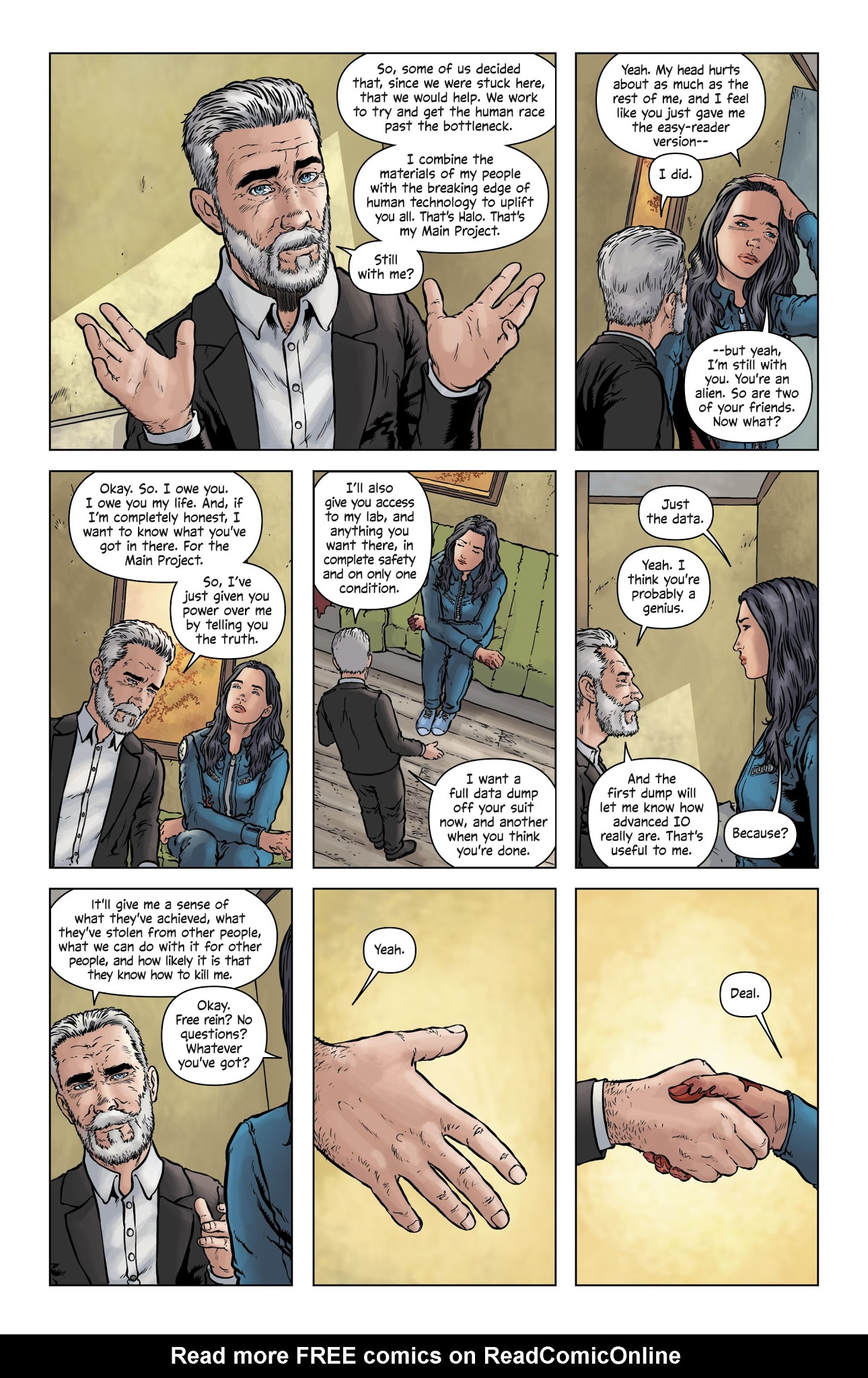 Read online The Wild Storm comic -  Issue #8 - 8