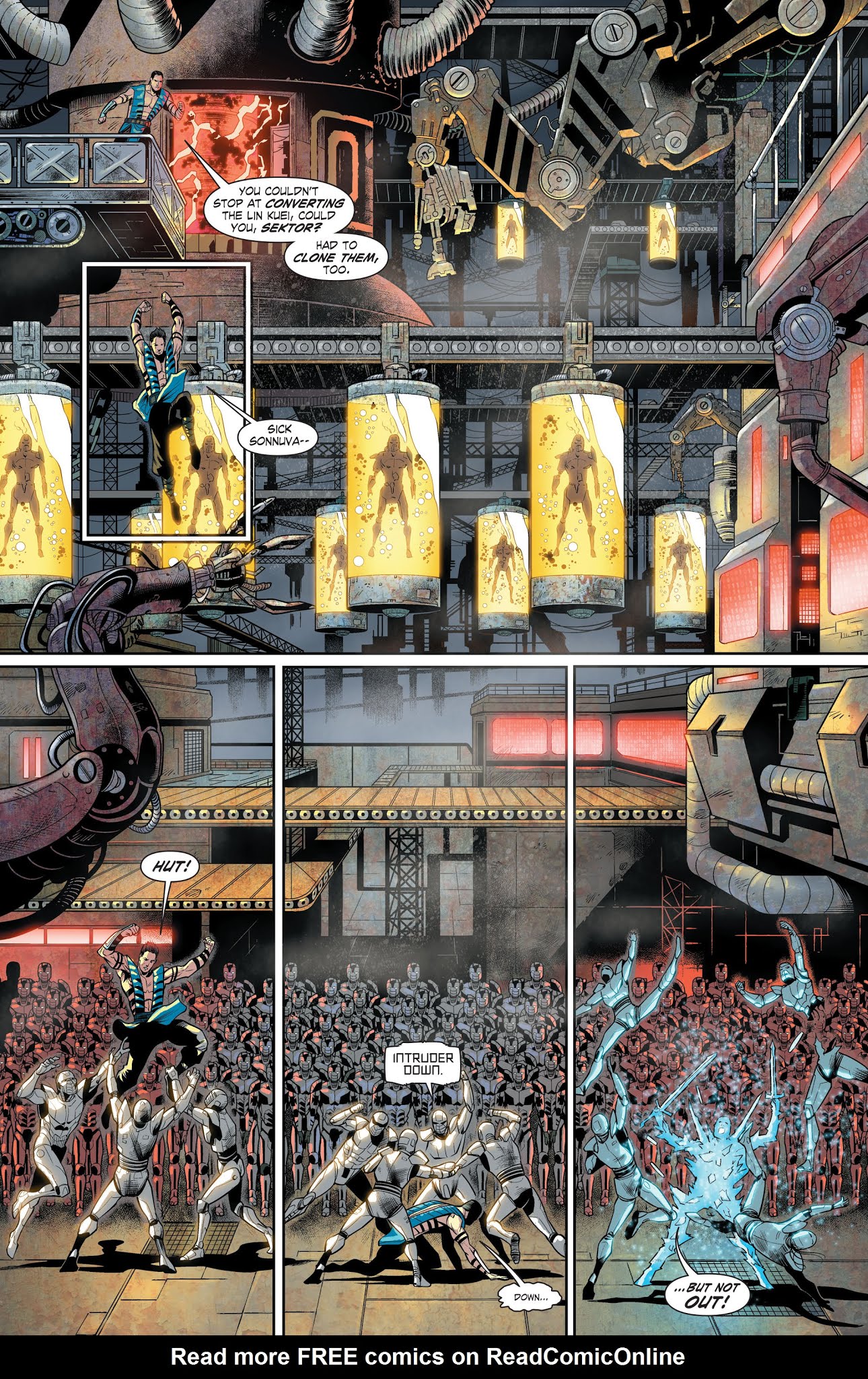Read online Mortal Kombat X [I] comic -  Issue # _TPB 3 - 112