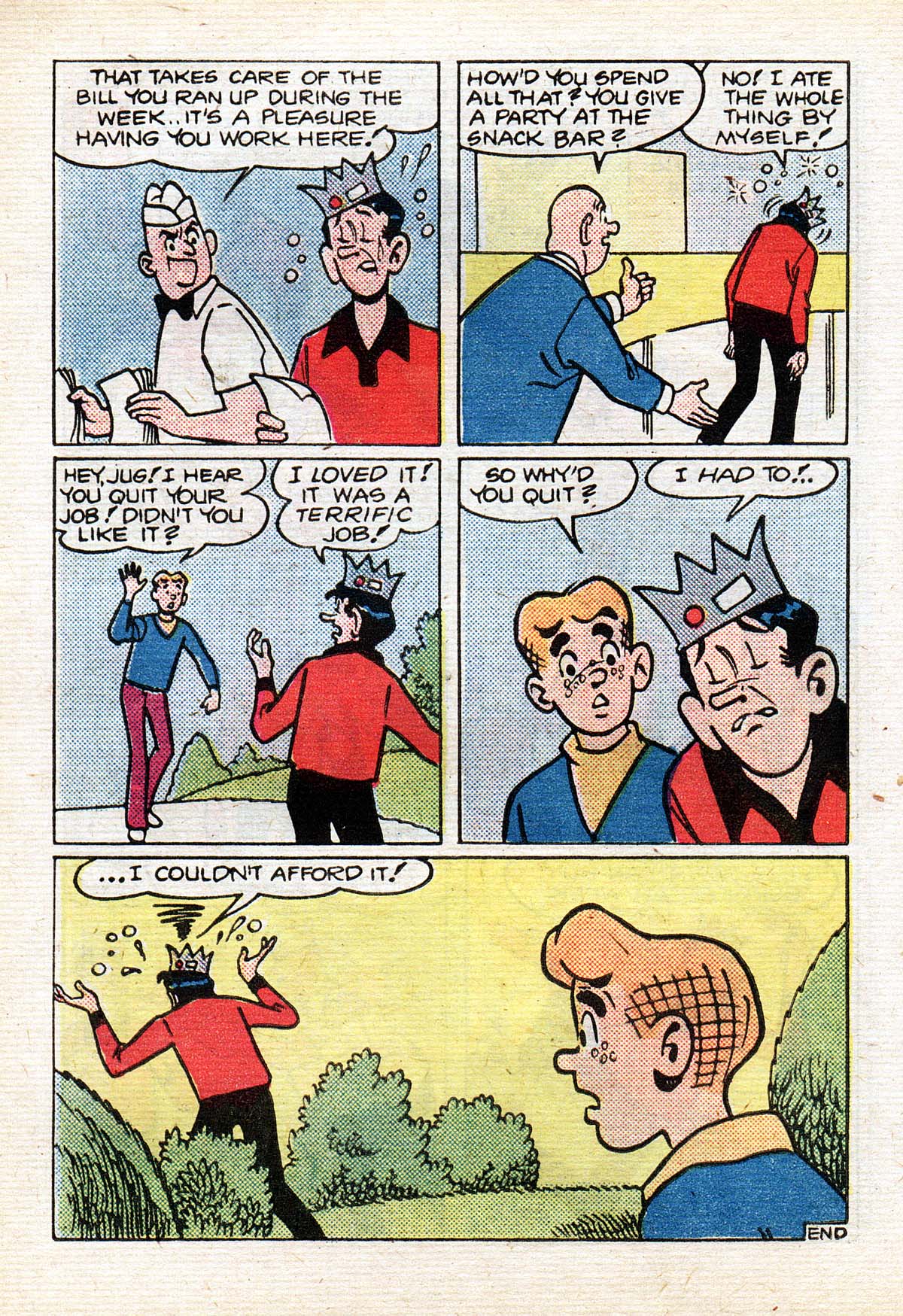 Read online Jughead Jones Comics Digest comic -  Issue #40 - 41