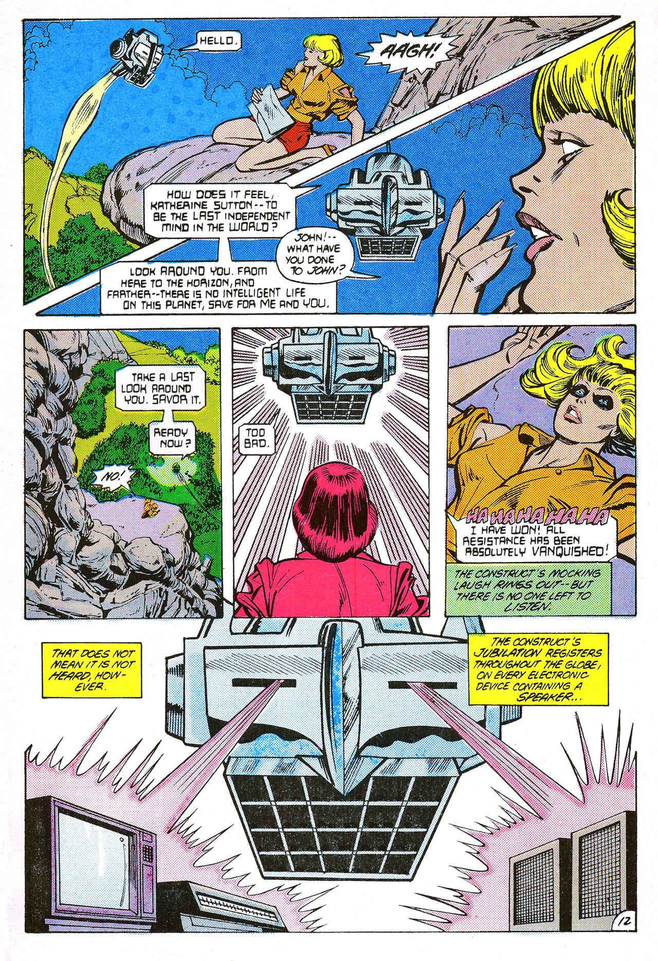 Read online Red Tornado (1985) comic -  Issue #4 - 16