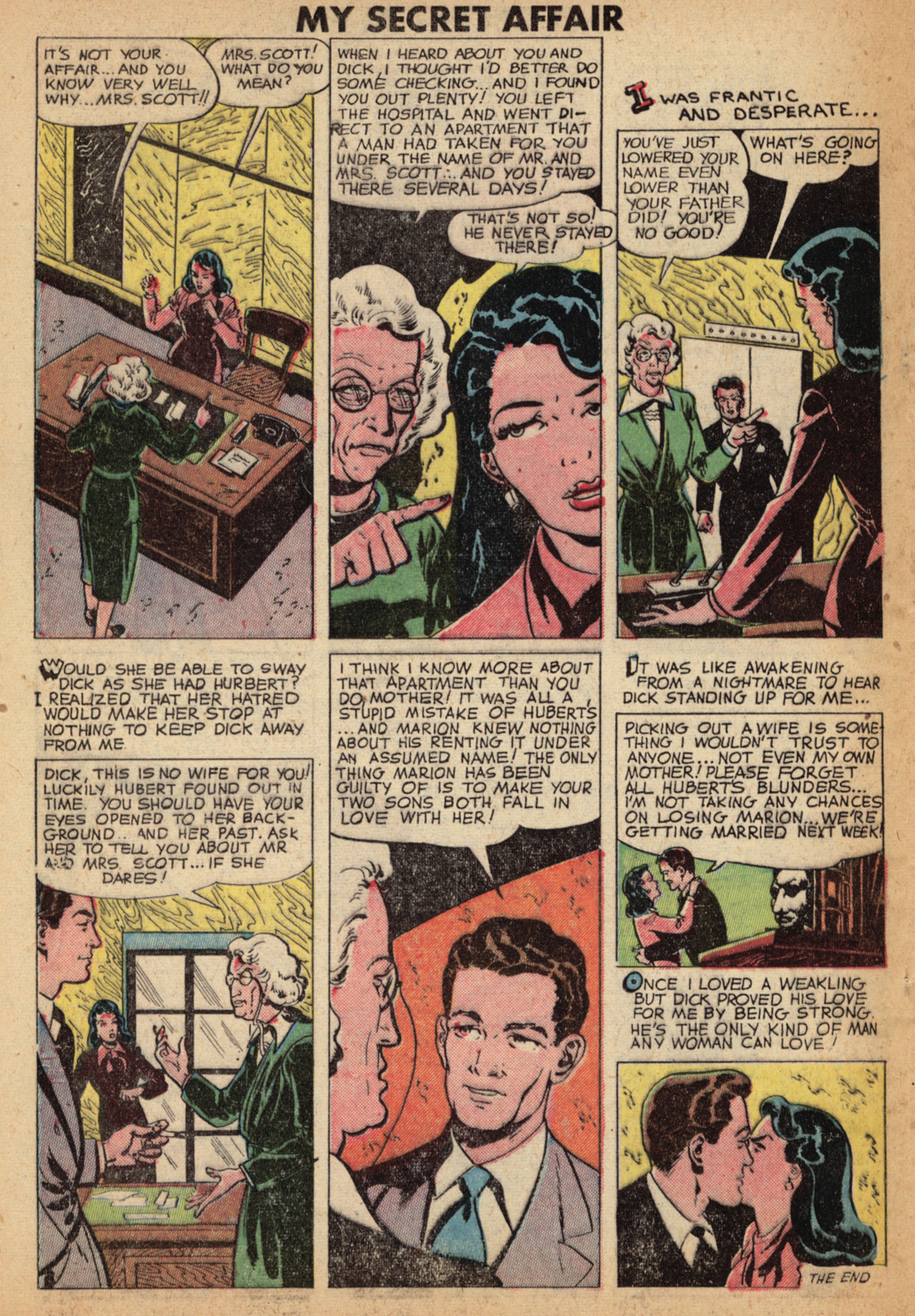 Read online My Secret Affair comic -  Issue #2 - 20