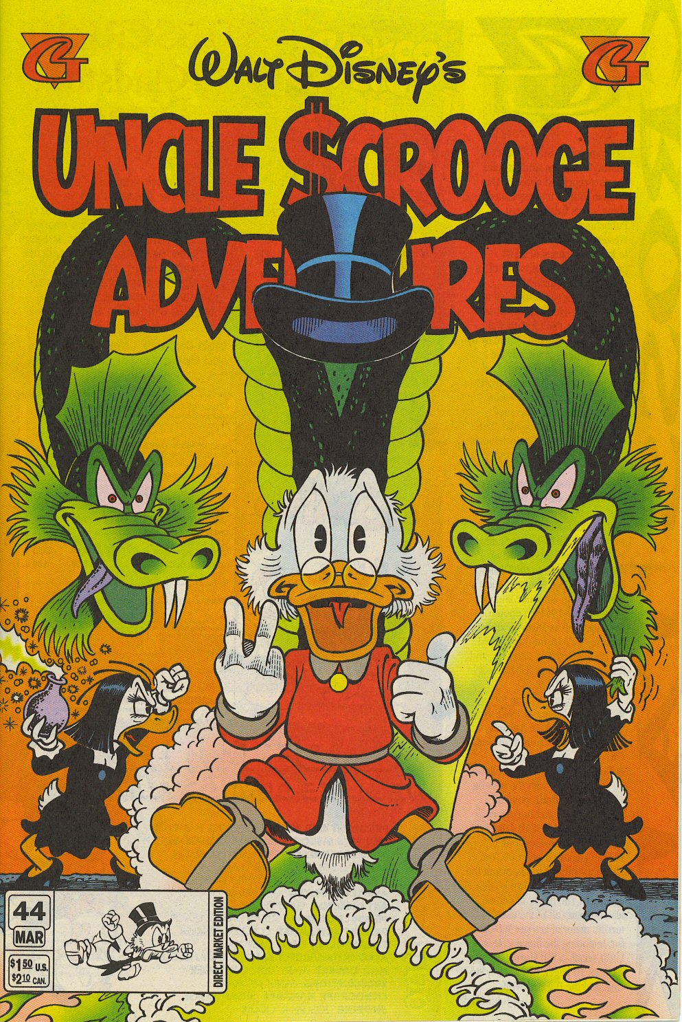Read online Walt Disney's Uncle Scrooge Adventures comic -  Issue #44 - 1