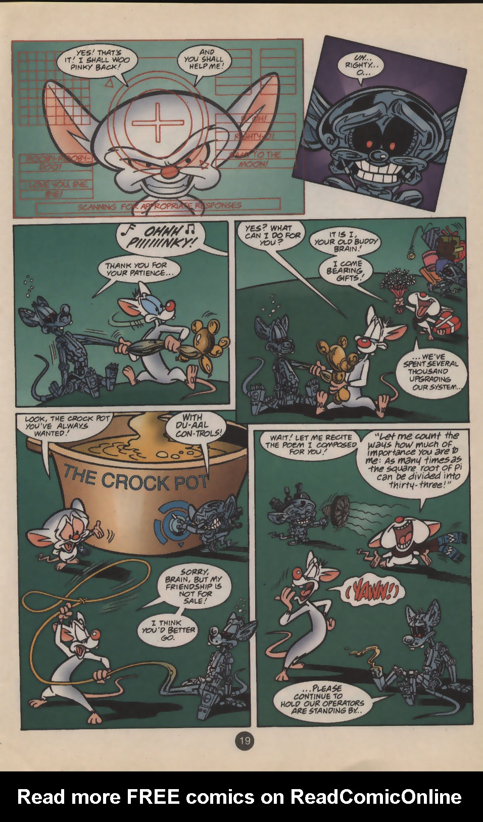Read online Pinky and The Brain comic -  Issue #16 - 15