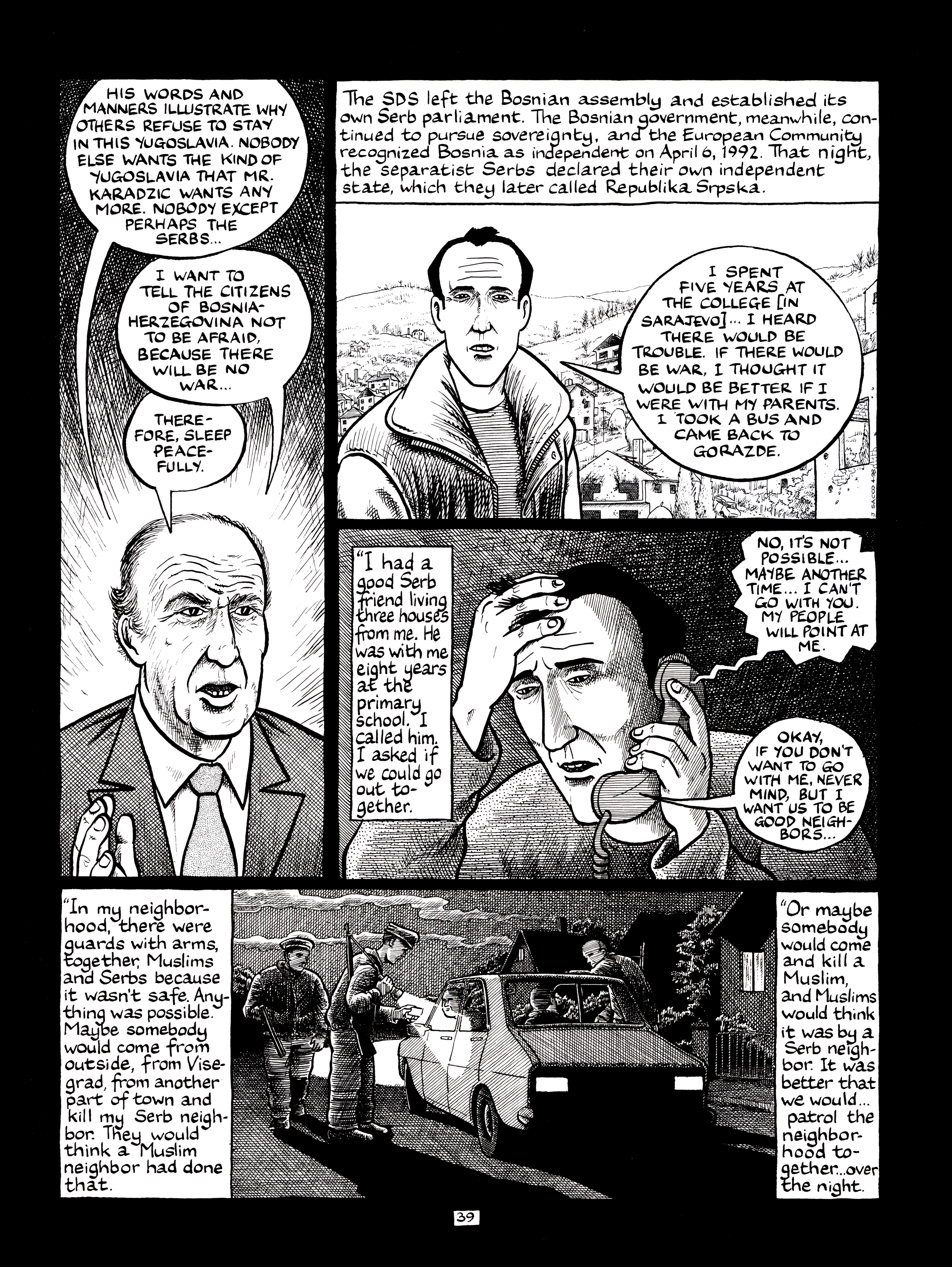 Read online Safe Area Goražde comic -  Issue # TPB (Part 1) - 77