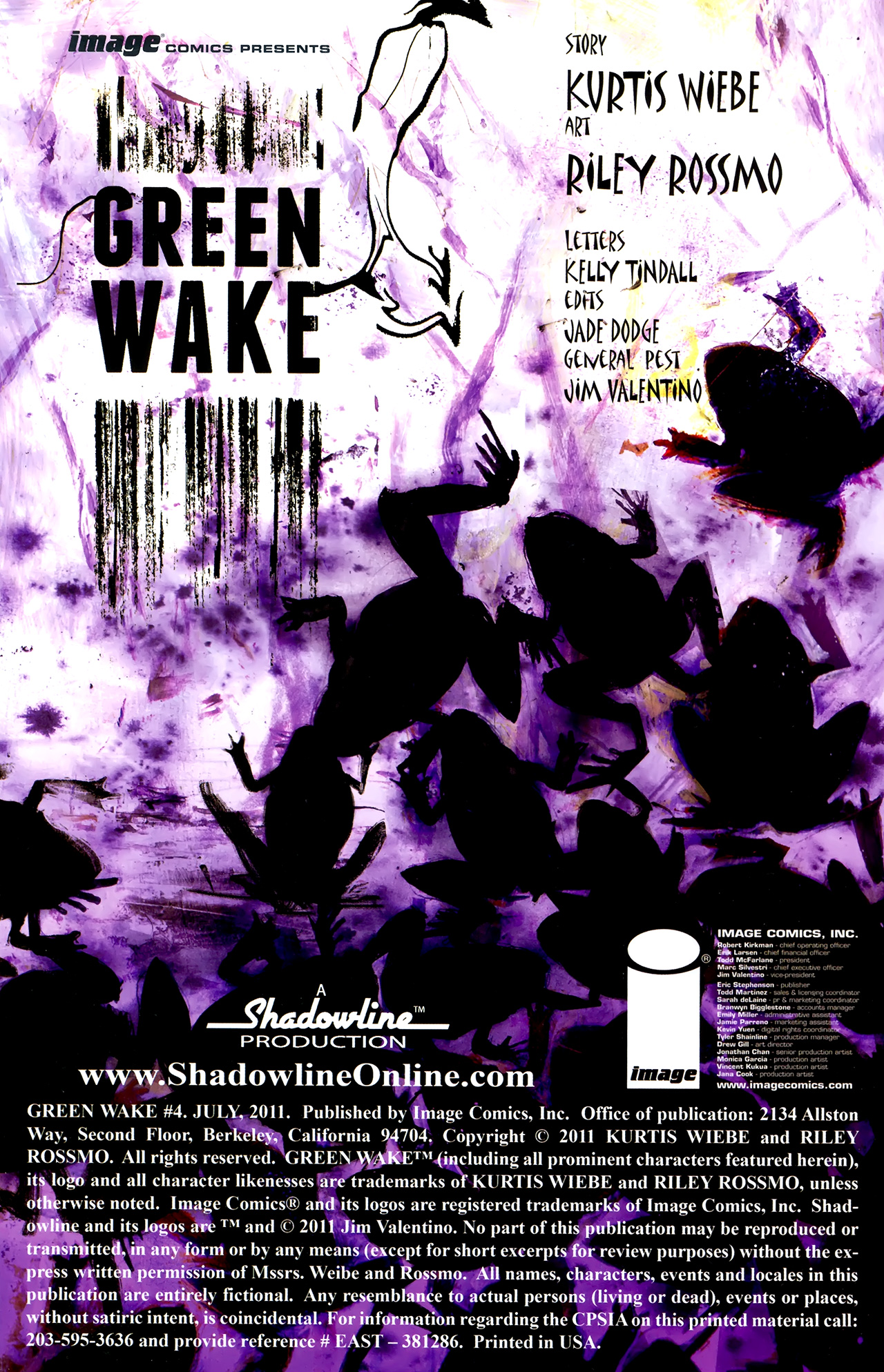 Read online Green Wake comic -  Issue #4 - 2